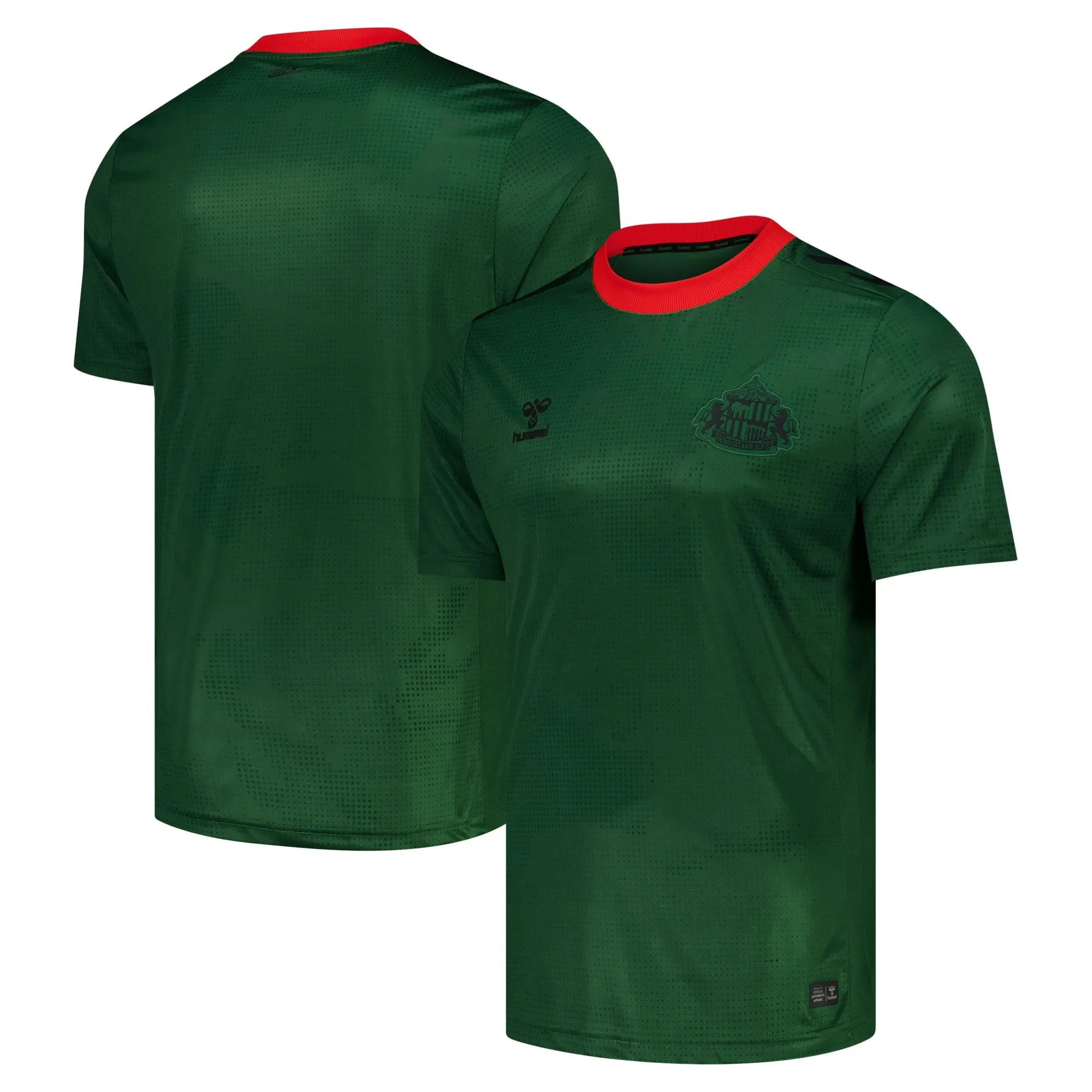 Sunderland Hummel Goalkeeper Shirt 2026-27 with Moore 21 printing