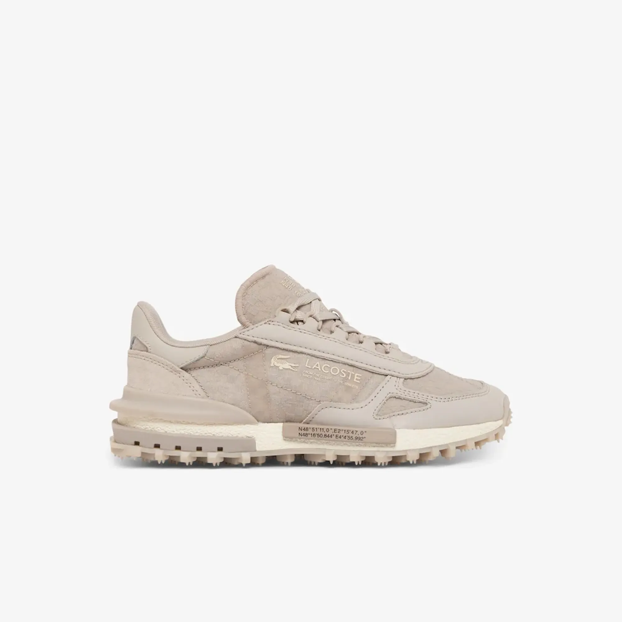 Lacoste Women's Elite Active Sneakers - Grey / White