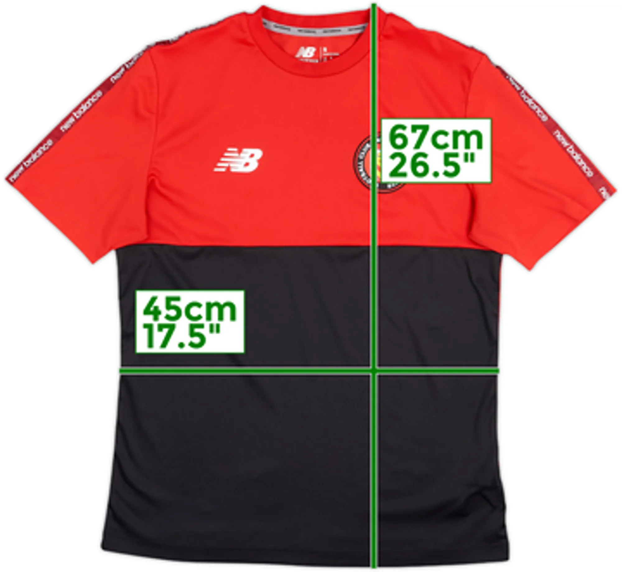 2023-24 FC United of Manchester New Balance Training Shirt - 9/10 - (S)