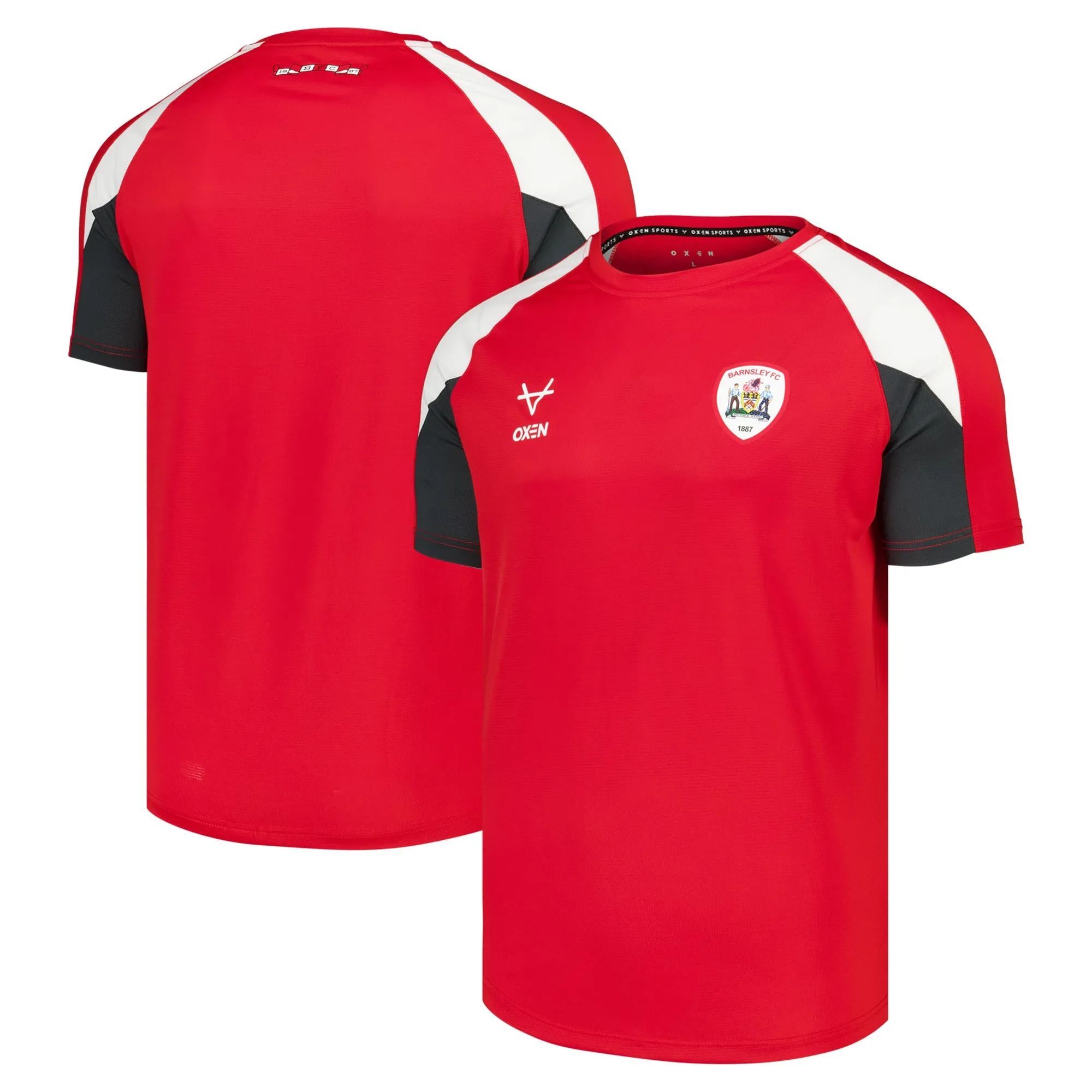 Barnsley Oxen Player Training Top - Red