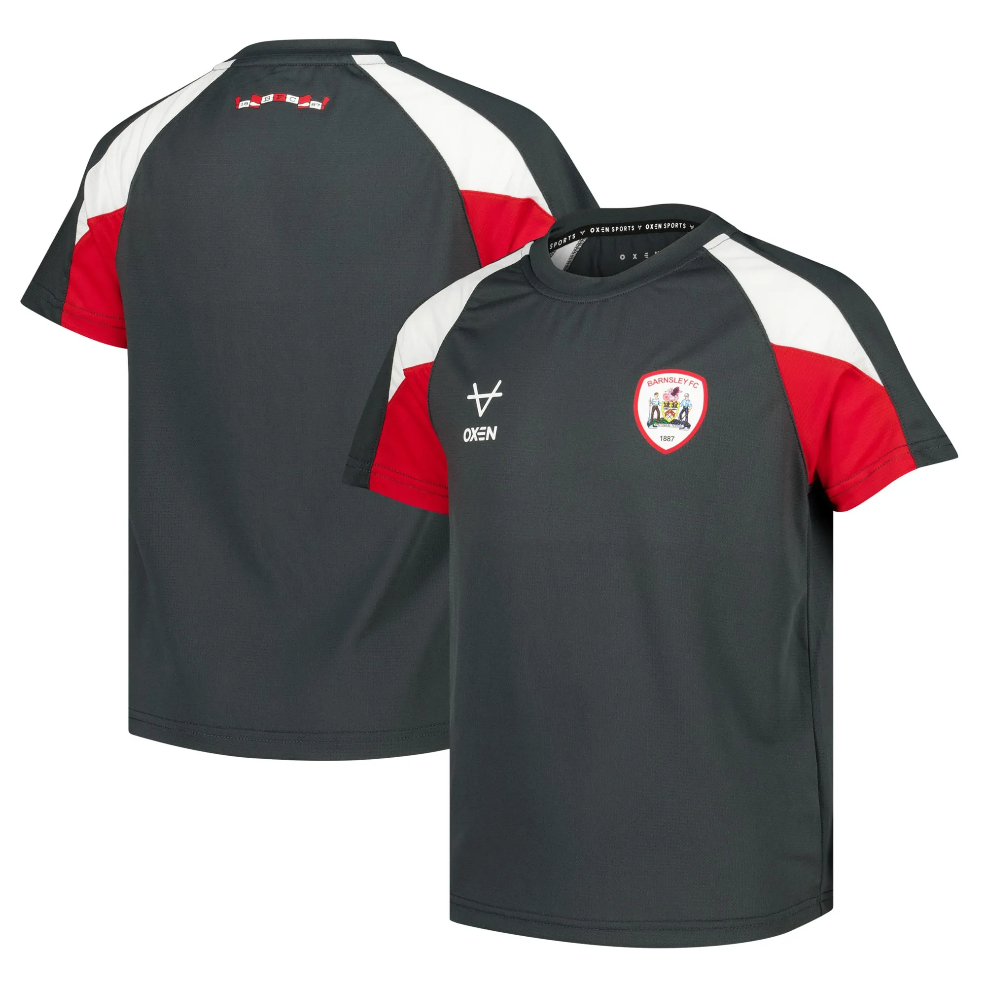 Barnsley Oxen Training Top - Charcoal - Kids