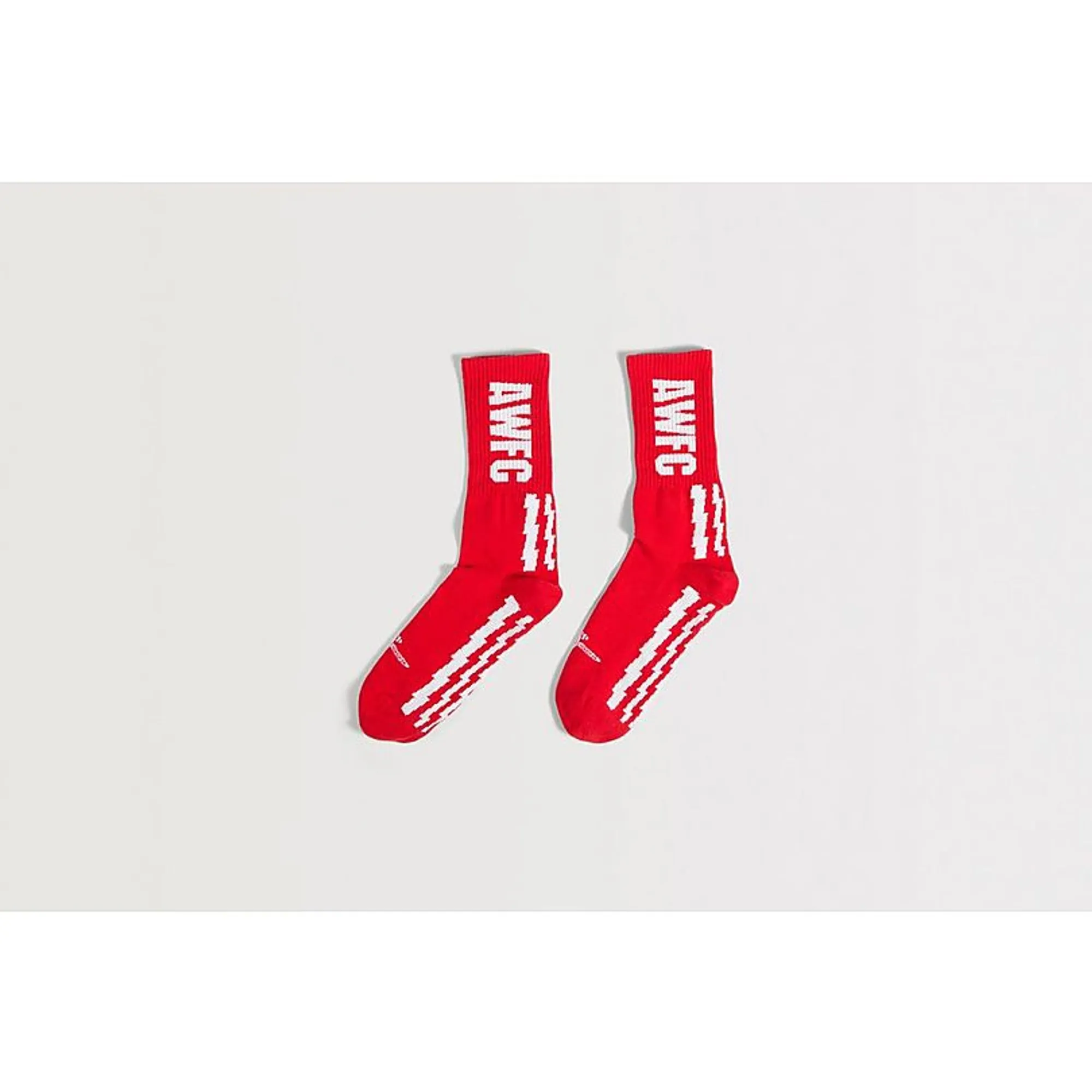 Arsenal AWFC Classics Red Bolt Socks, Red