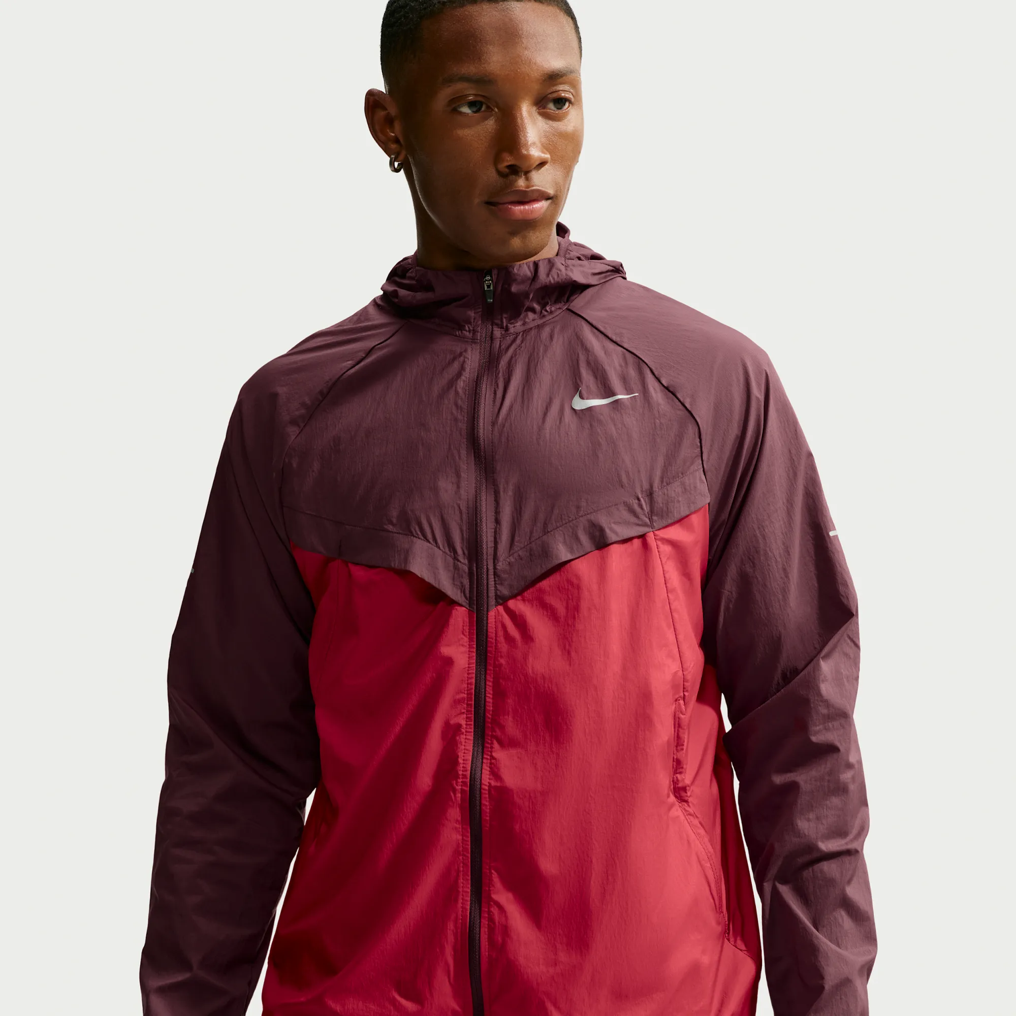 Nike Stride Men's Repel UV Running Jacket - Mystic Dates