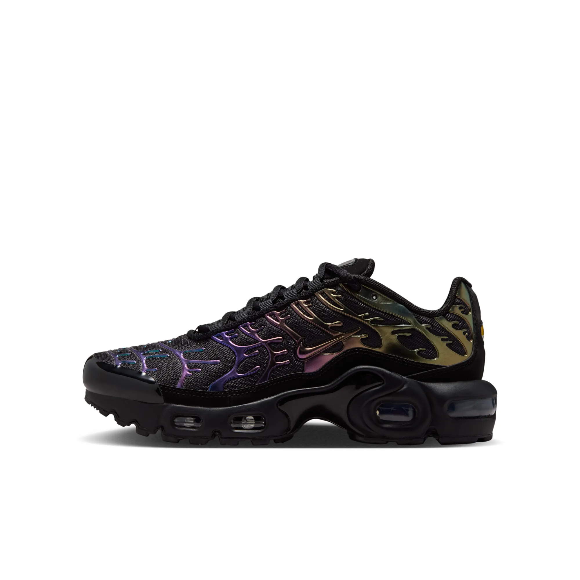 Nike Air Max Plus Premium Older Kids' Shoes - Black