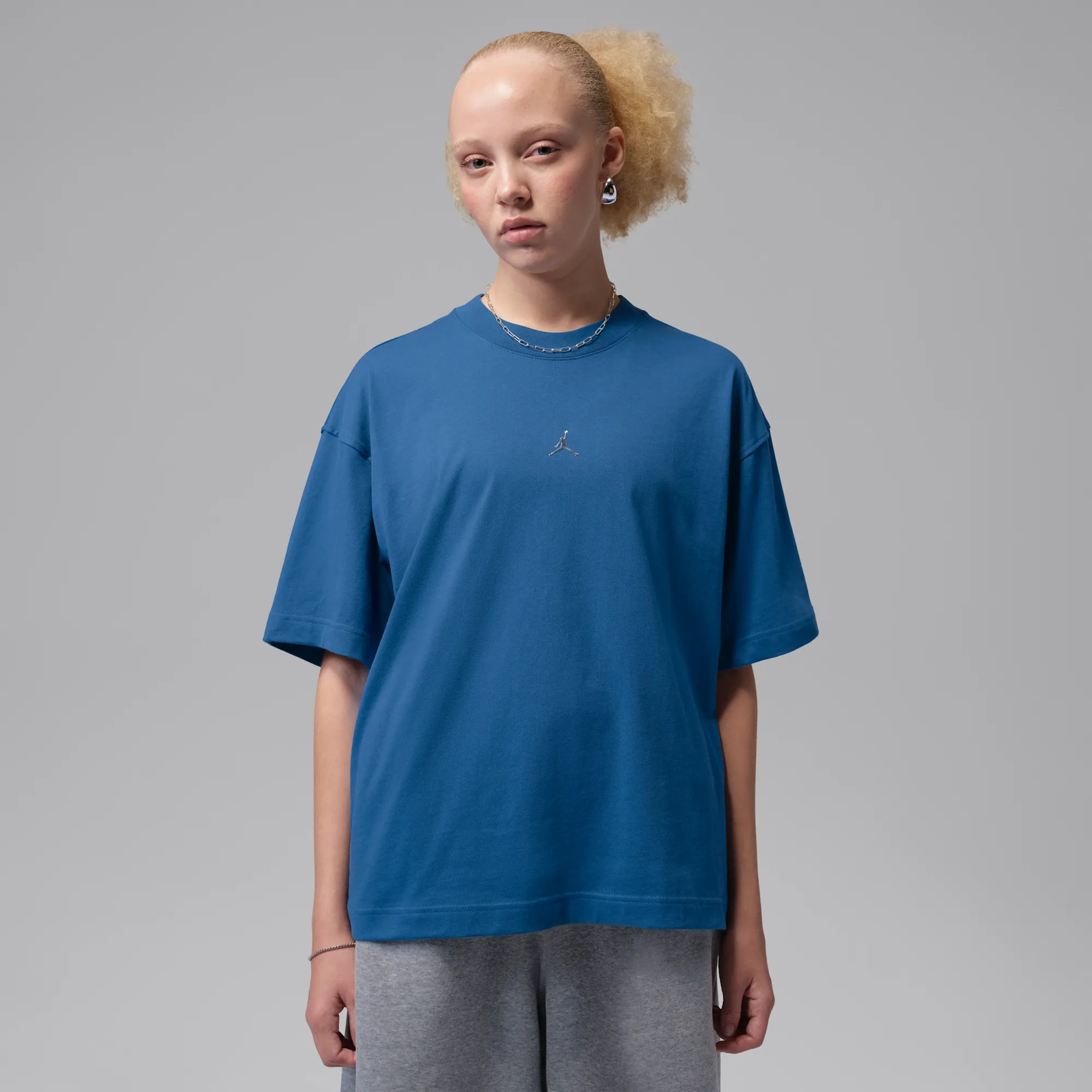 Nike Jordan Essentials Women's Girlfriend T-Shirt - True Blue