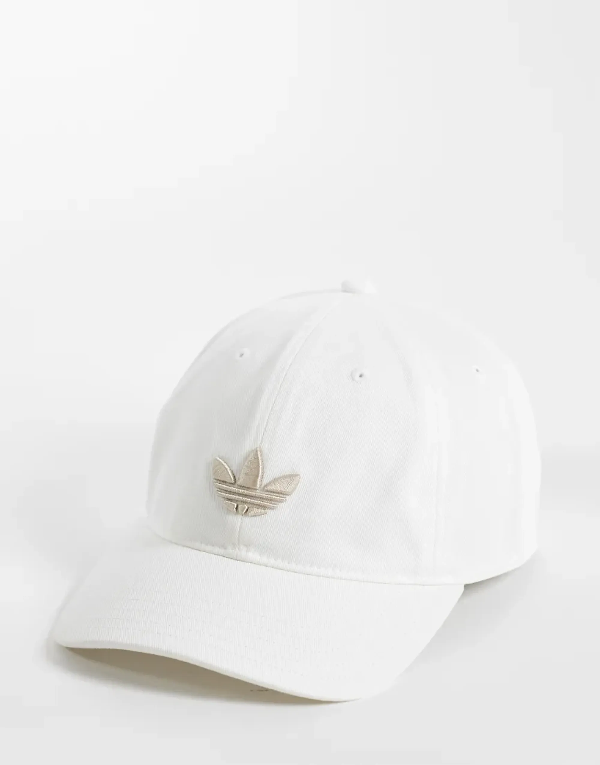 Adidas Originals Baseball Cap In Off White