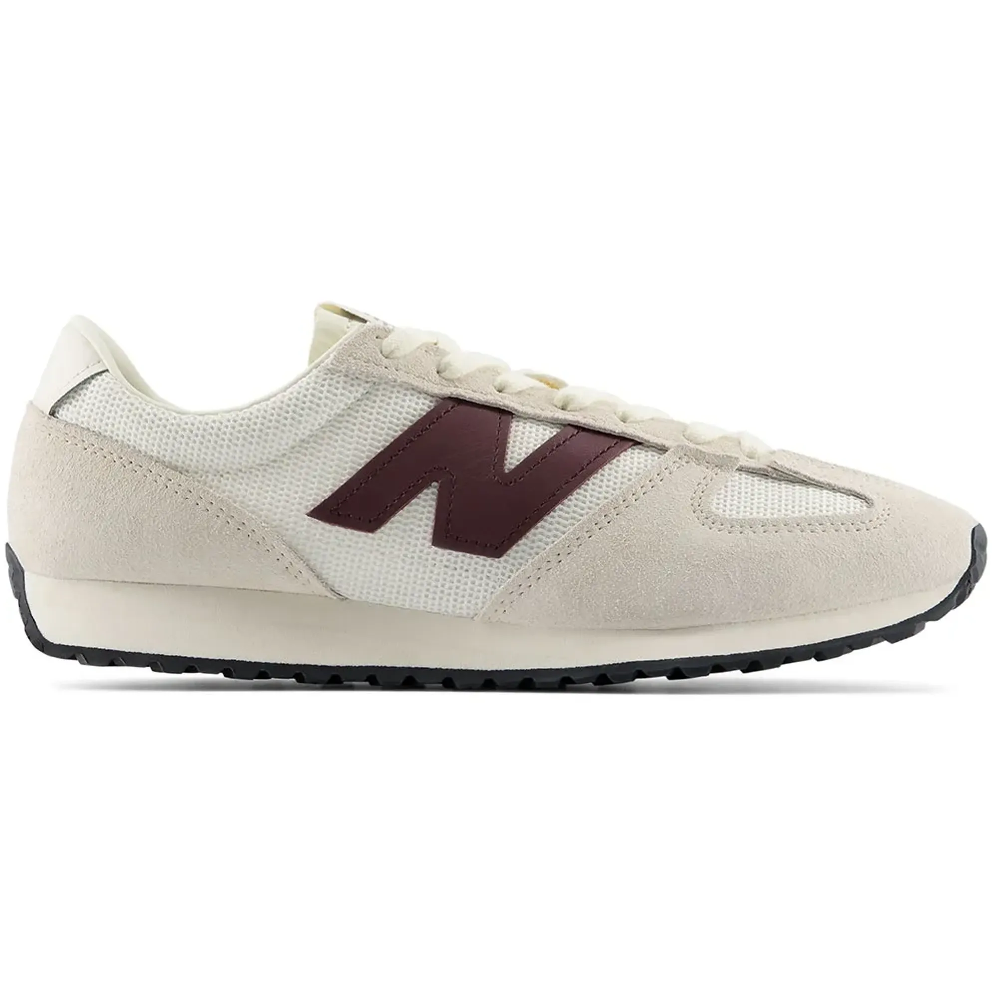 New Balance Unisex 471 in Beige/White Suede/Mesh