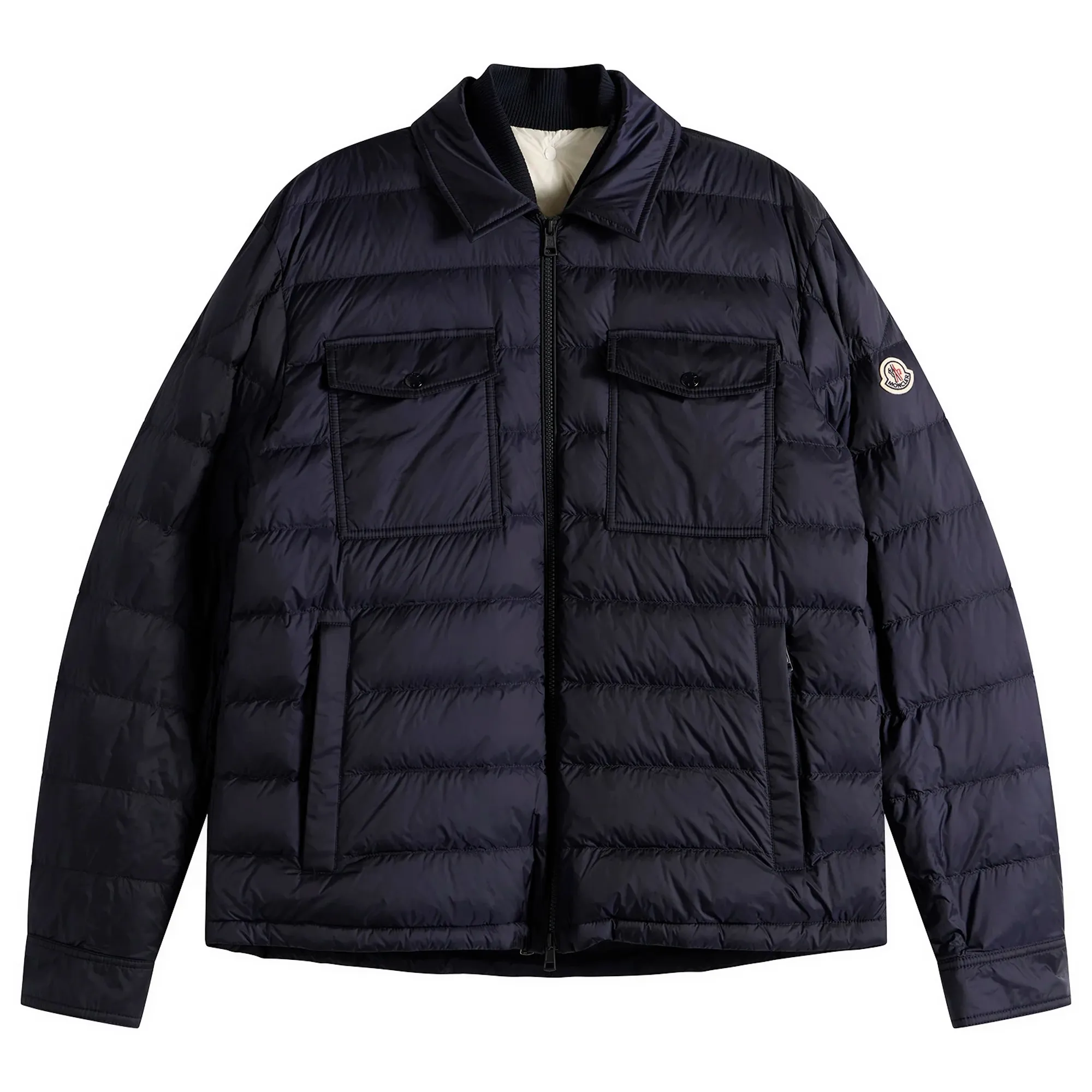 Moncler Men's Vydori Shirt Jacket & Gilet Set Navy