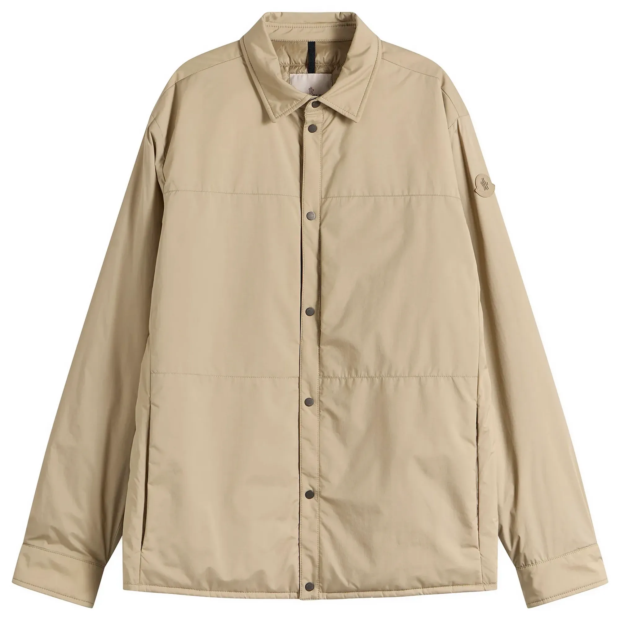 Moncler Men's Revoline Shirt Jacket Beige