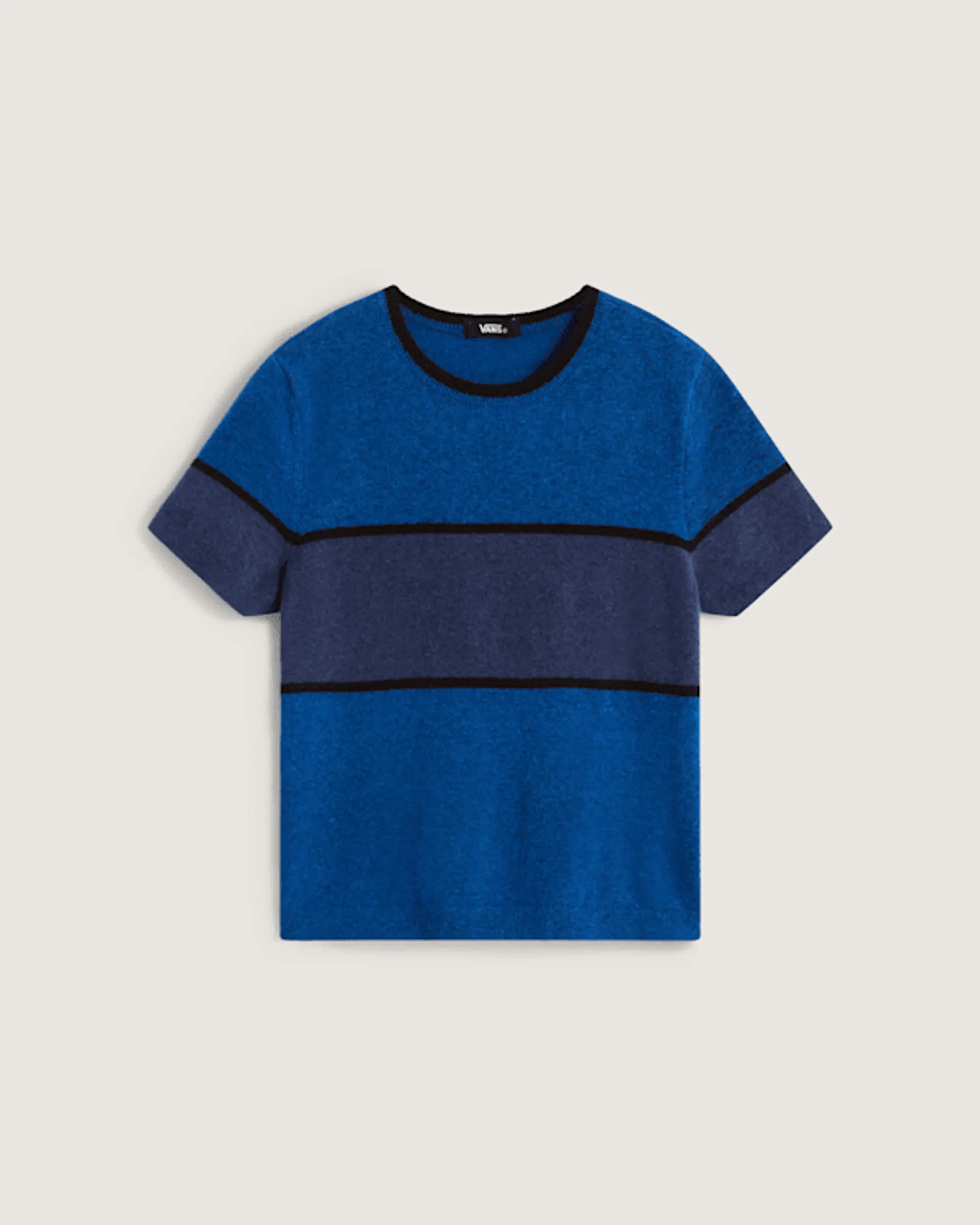 Vans - Blocked Ss Sweater Classic Blue, Woman, Blue