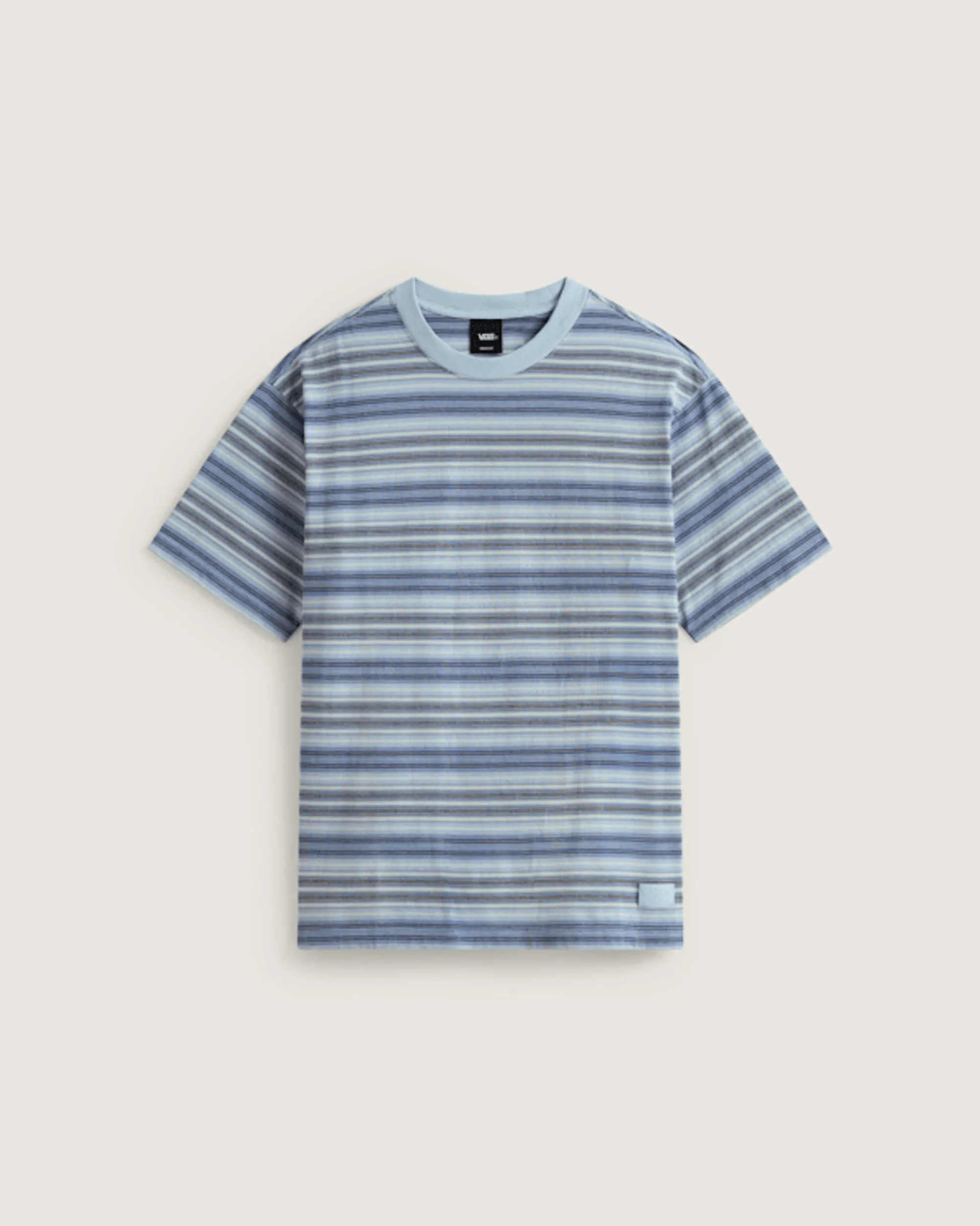 Vans - Ringer Striped Knit Shirt, Man, Blue