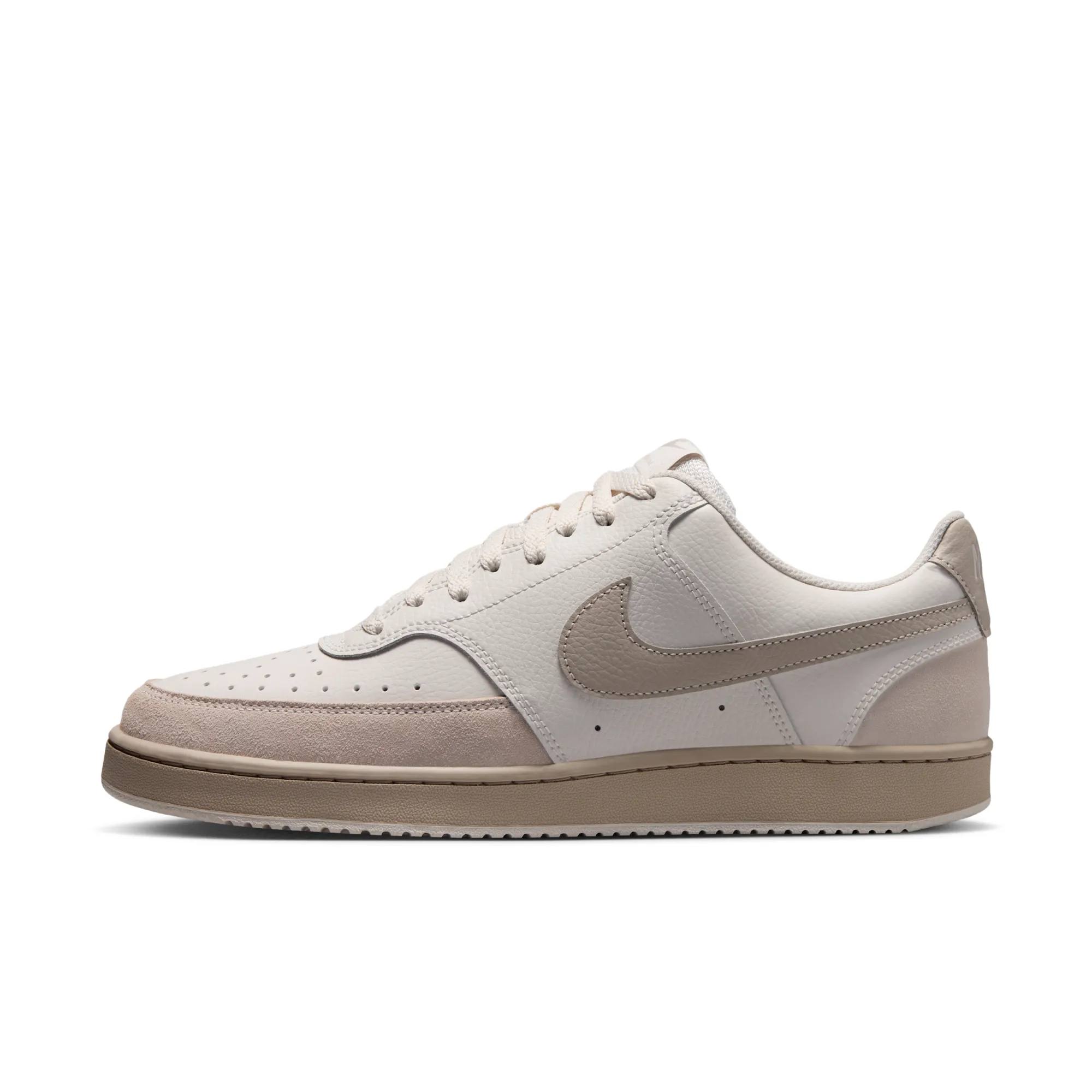 Nike Court Vision Low Suede Men's Shoes - Grey