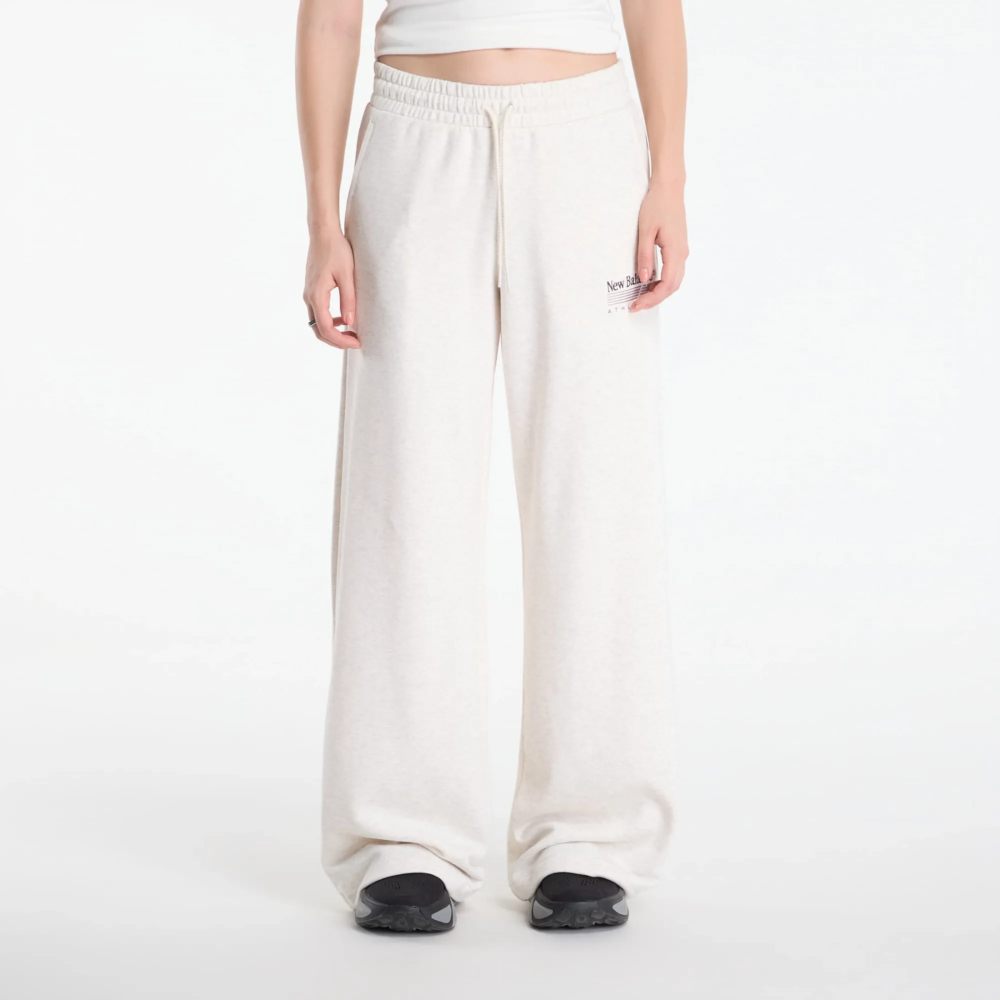 Pants New Balance Trackside French Terry Pant Linen Heather S