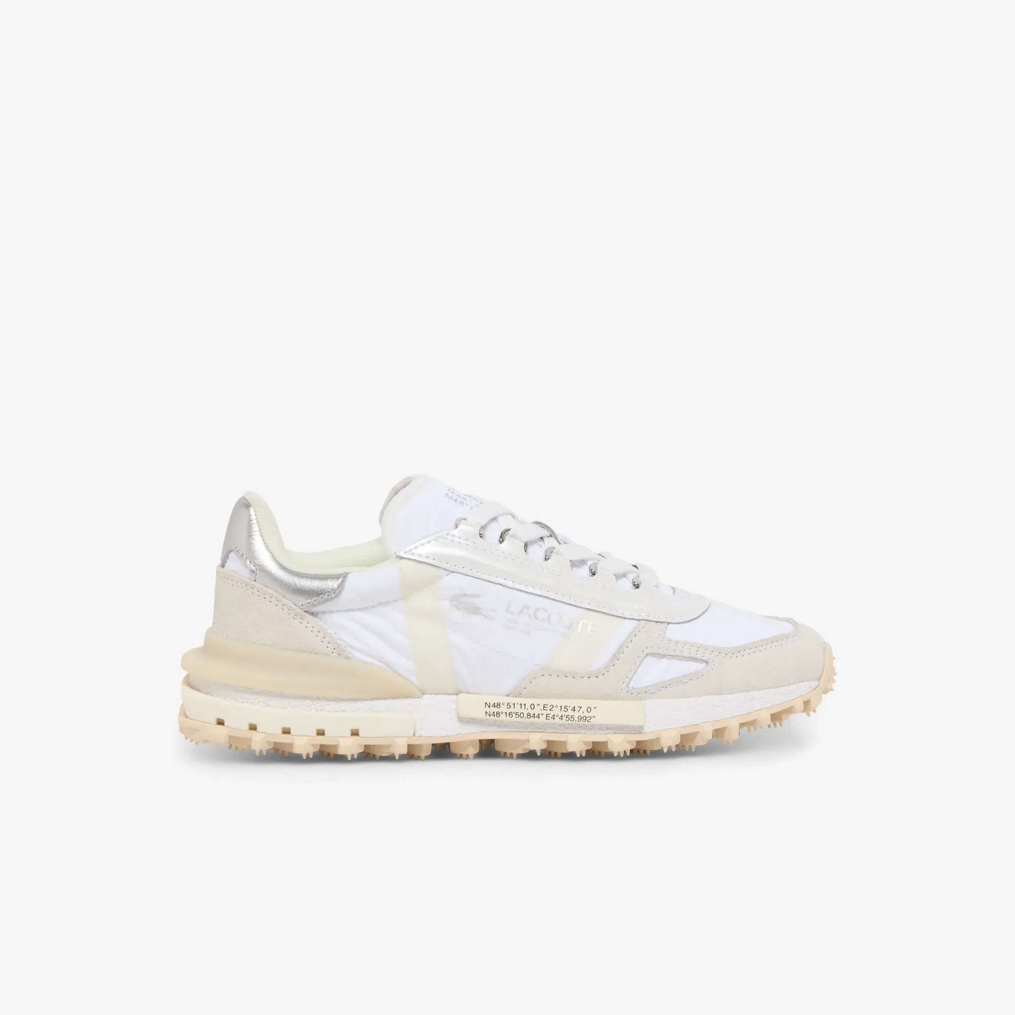 Lacoste Women's Elite Active Sneakers - White / Silver