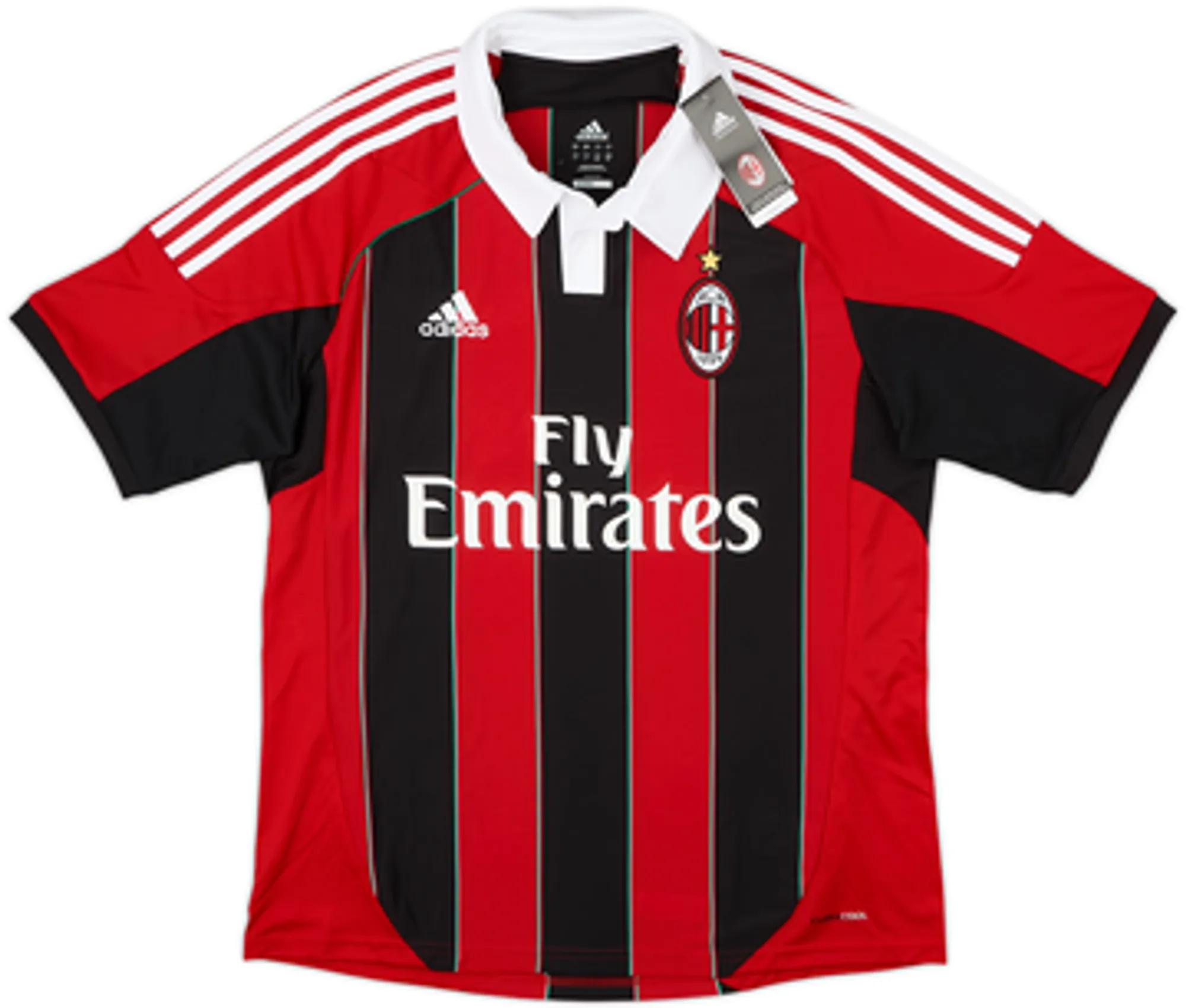 2012-13 AC Milan Home Shirt Balotelli #45 (L)