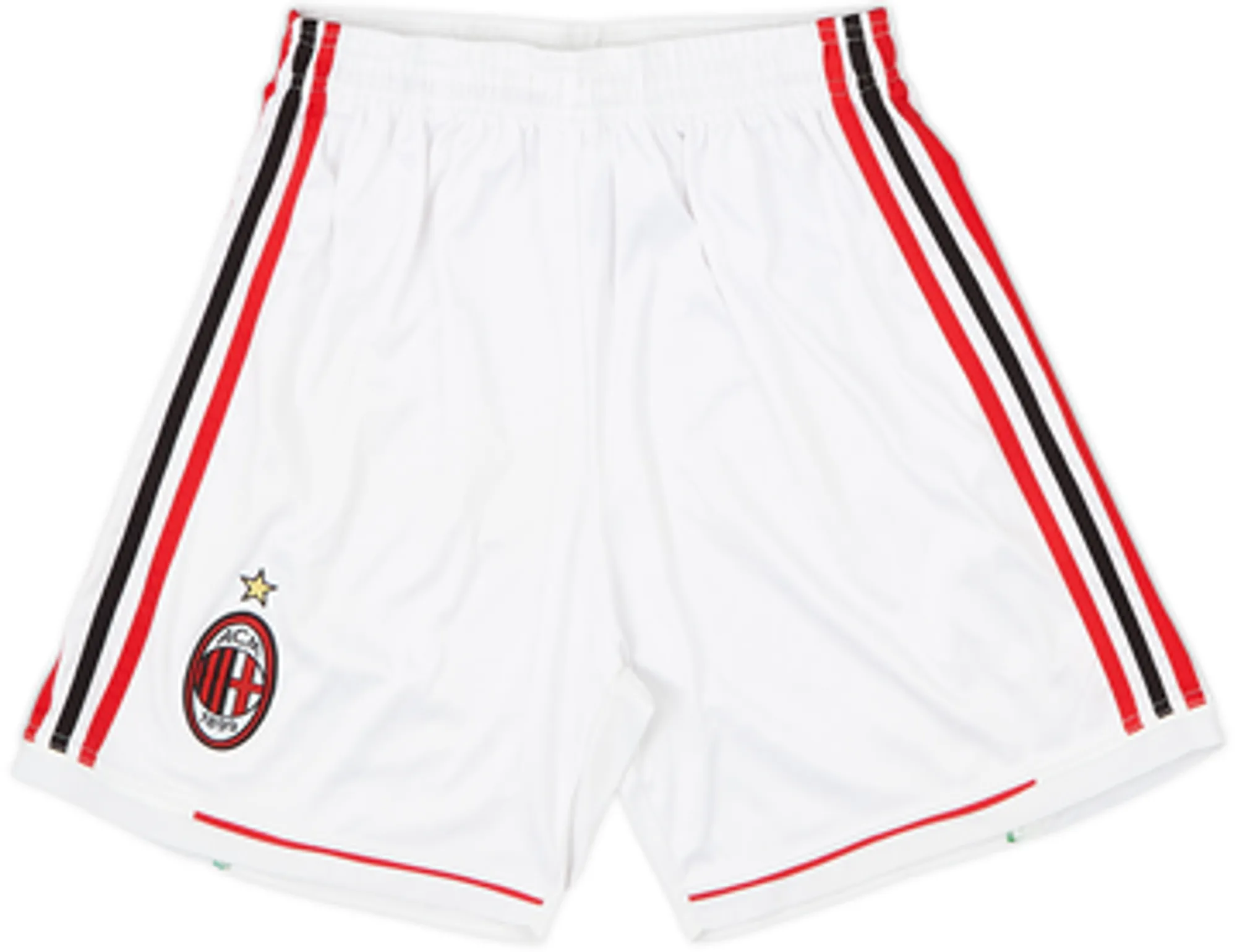 2009-10 AC Milan Home Shorts - 7/10 - (M)