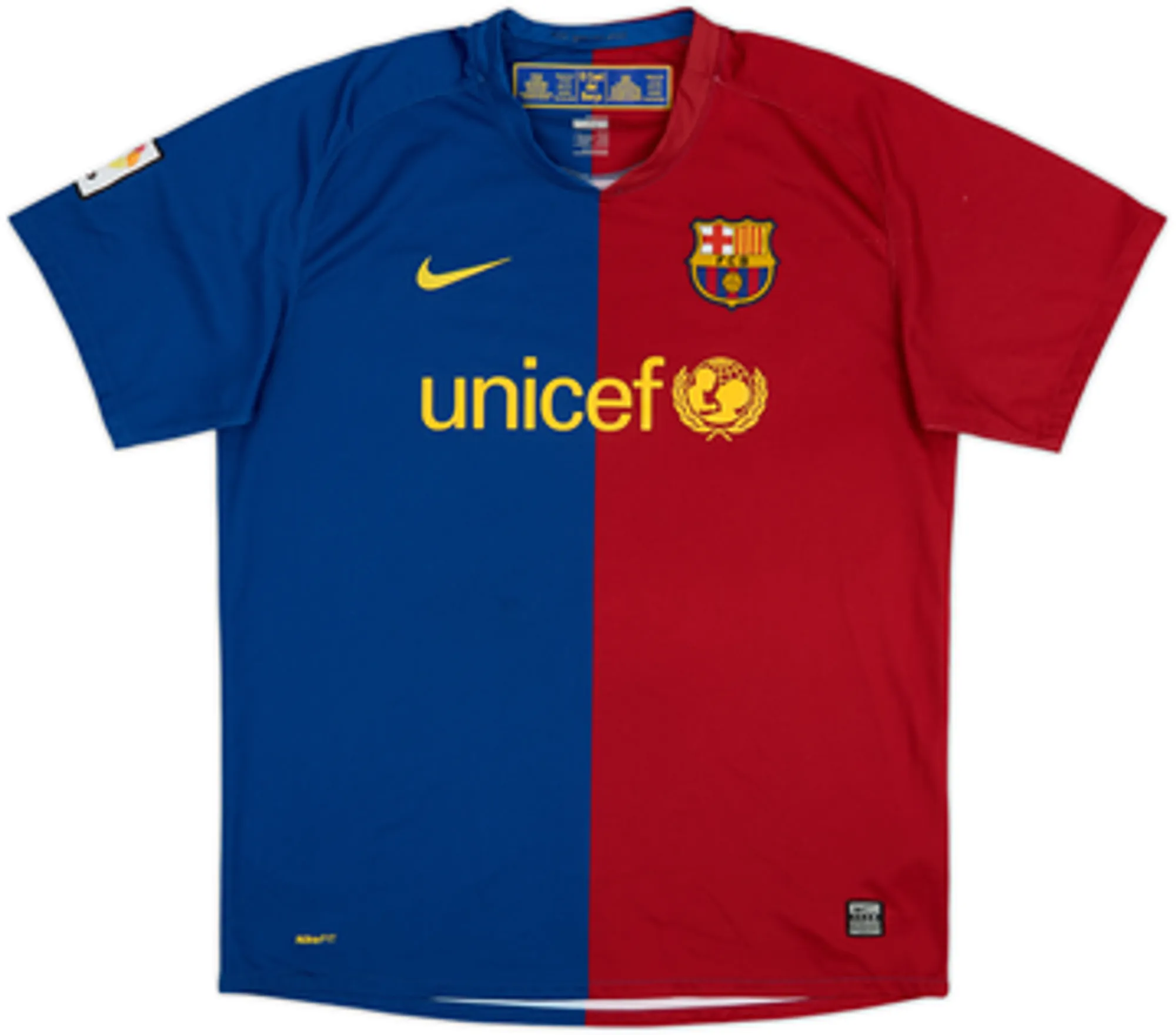2008-09 Barcelona Home Shirt Eto'o #9 - 5/10 - (L)