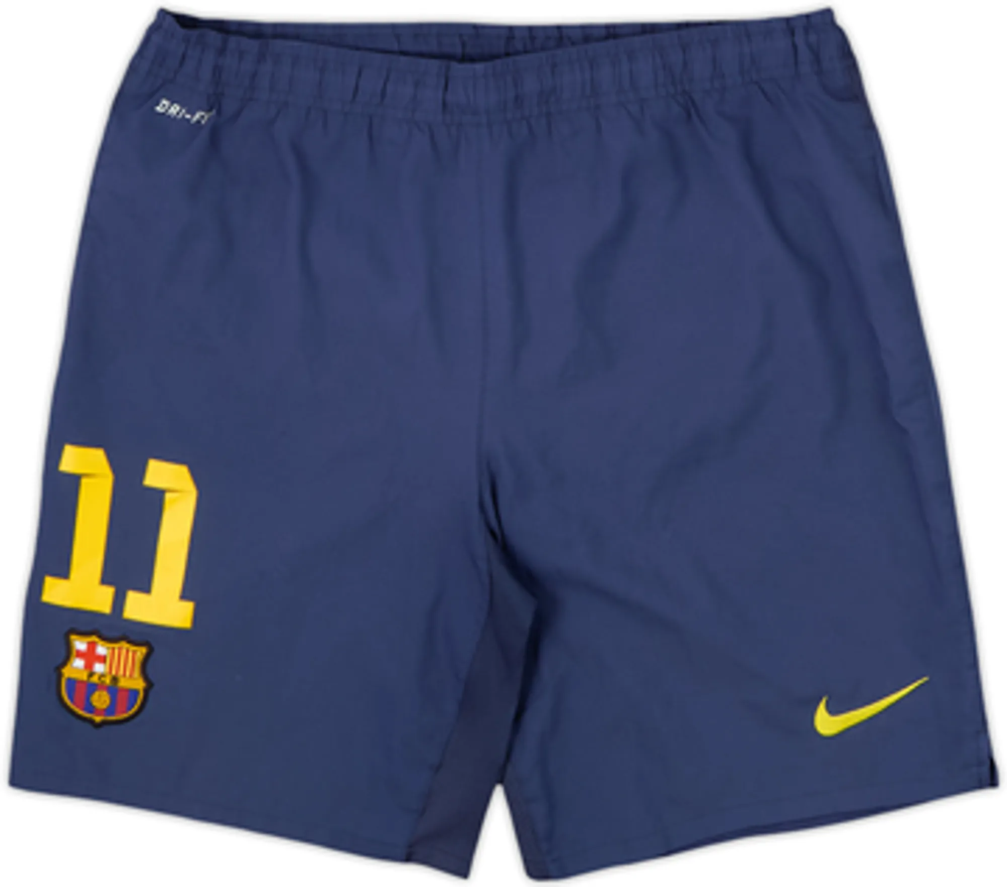 2013-14 Barcelona Home Shorts #11 (Neymar Jr) - 8/10 - (L)