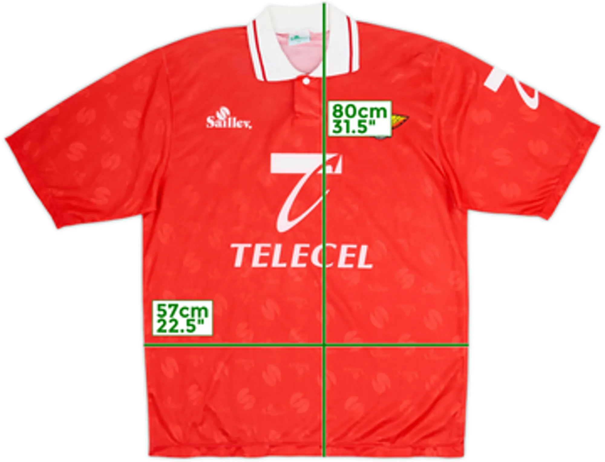 1996-97 Benfica Saillev Fan Shirt - 9/10 - (XXL)