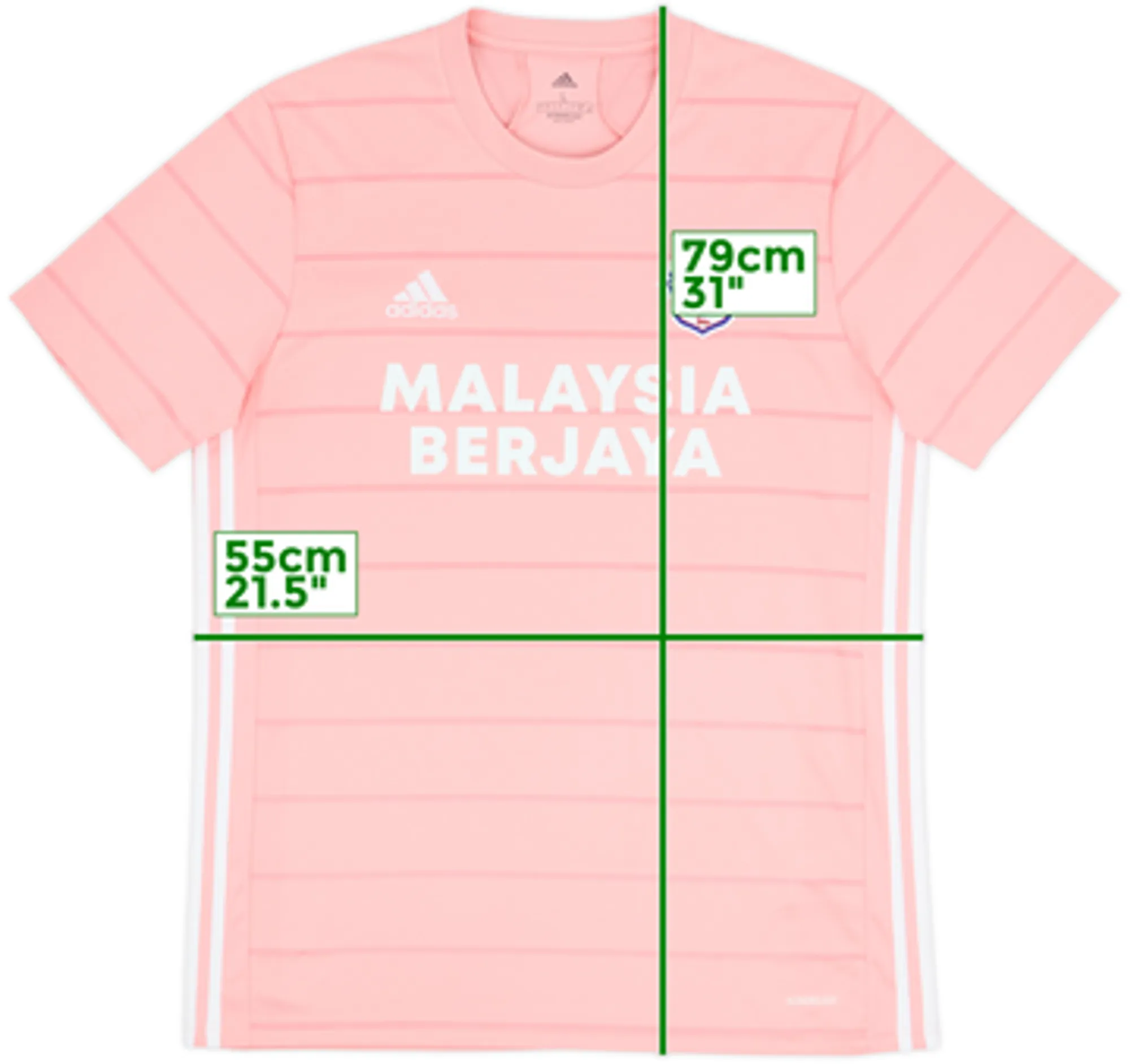 2021-22 Cardiff City Away Shirt - 8/10 - (L)