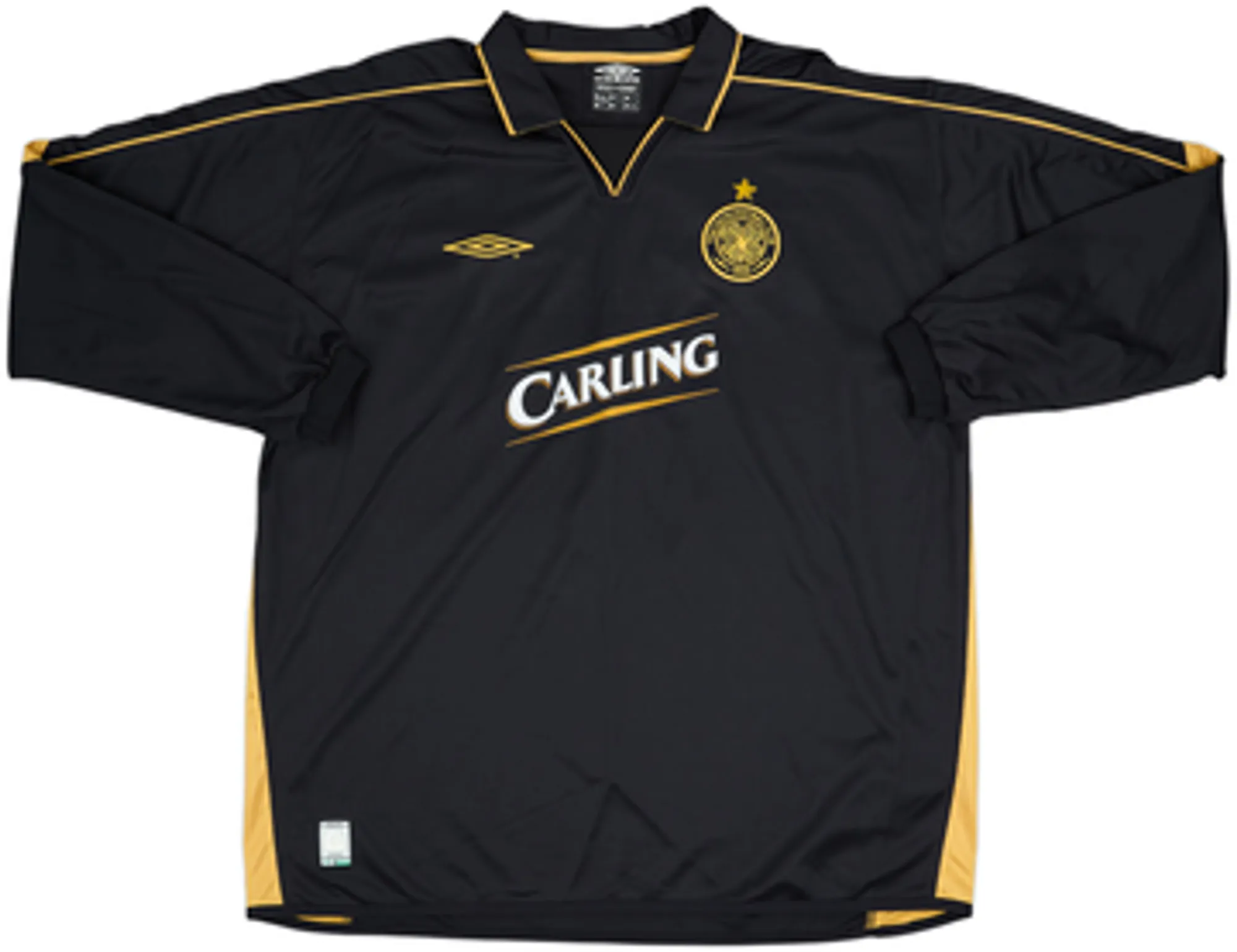 2003-04 Celtic Away L/S Shirt Larsson #7 - 10/10 - (XXL)