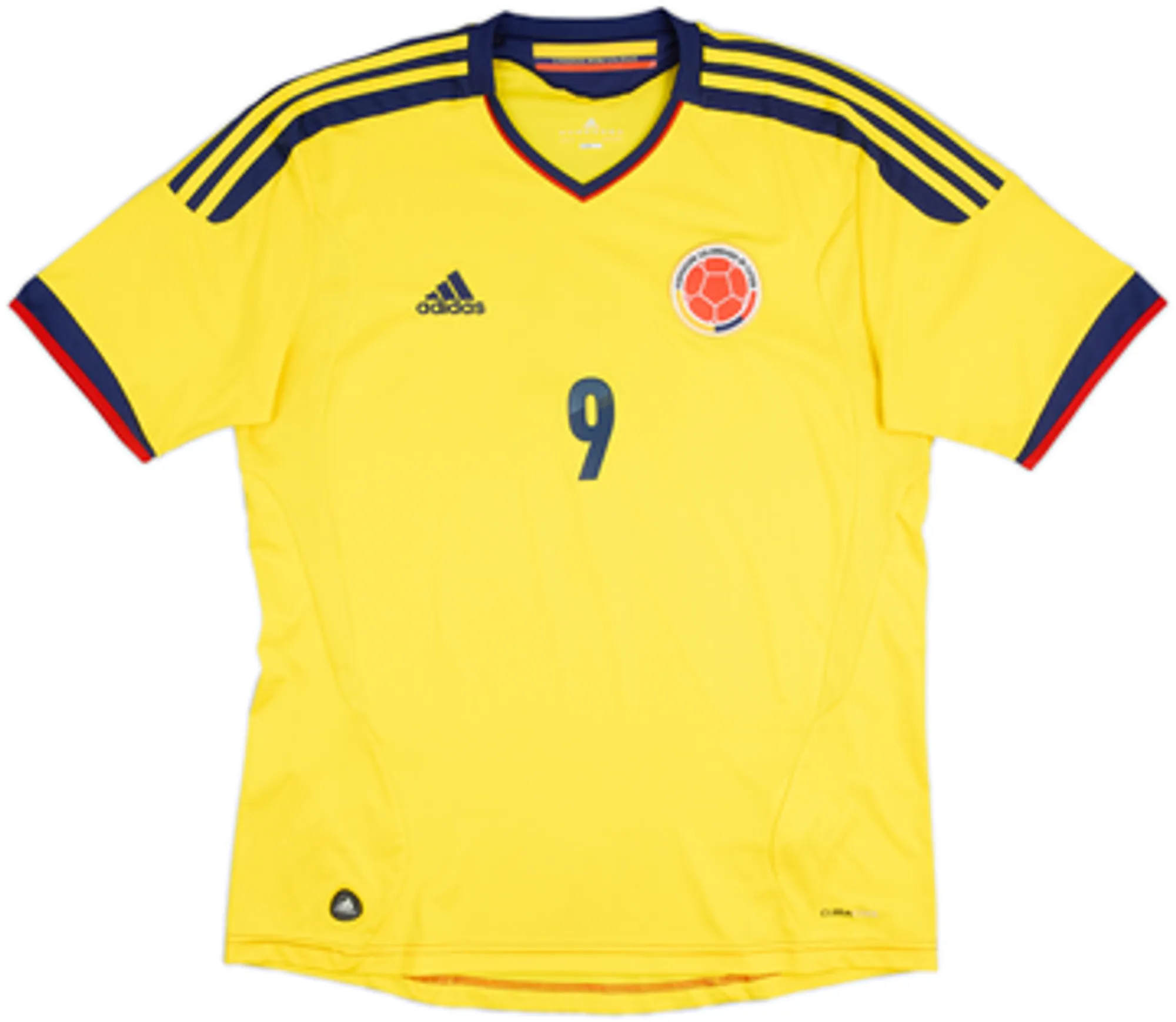 2011-13 Colombia Home Shirt Falcao #9 - 6/10 - (L)