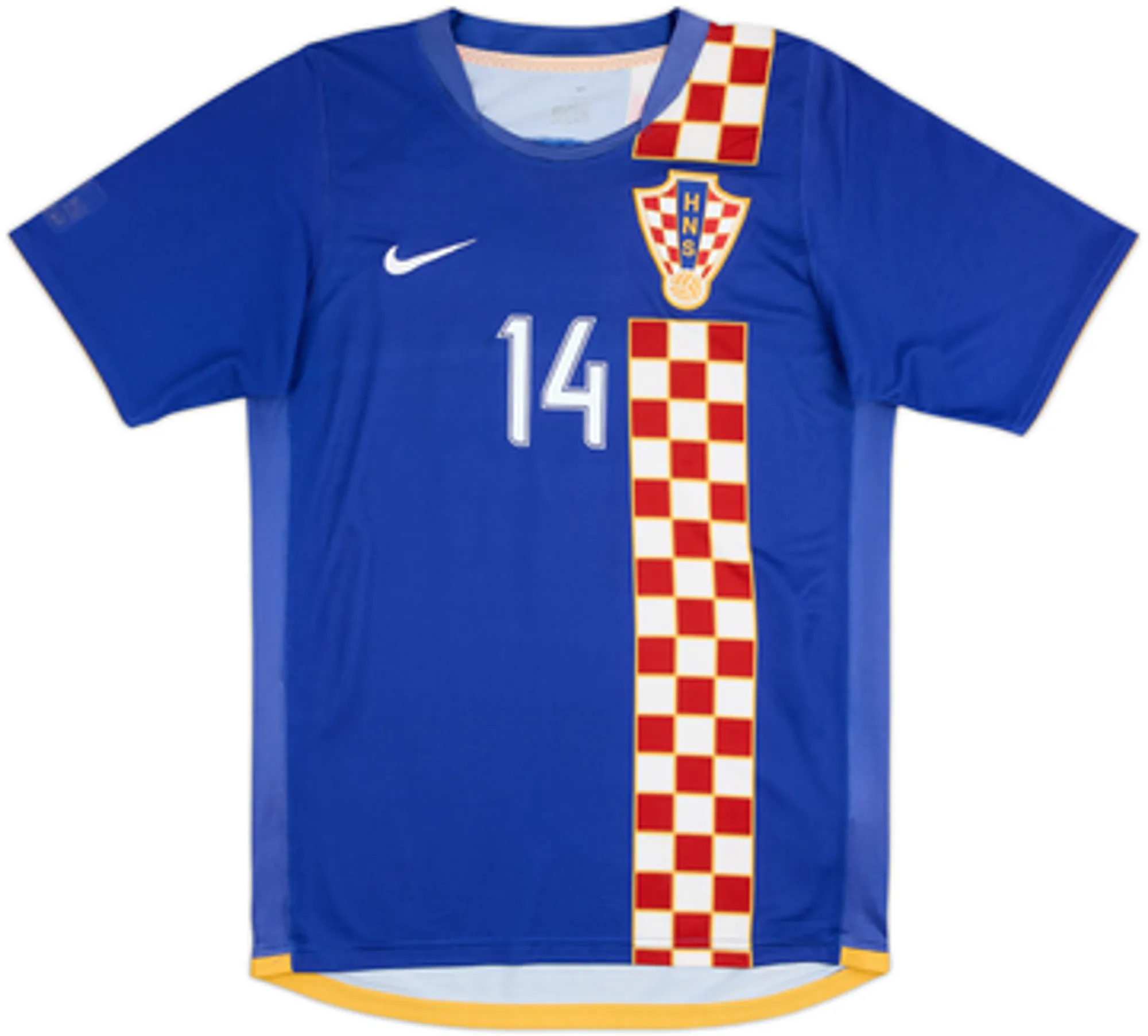 2006-08 Croatia Away Shirt Modric #14 - 6/10 - (M)