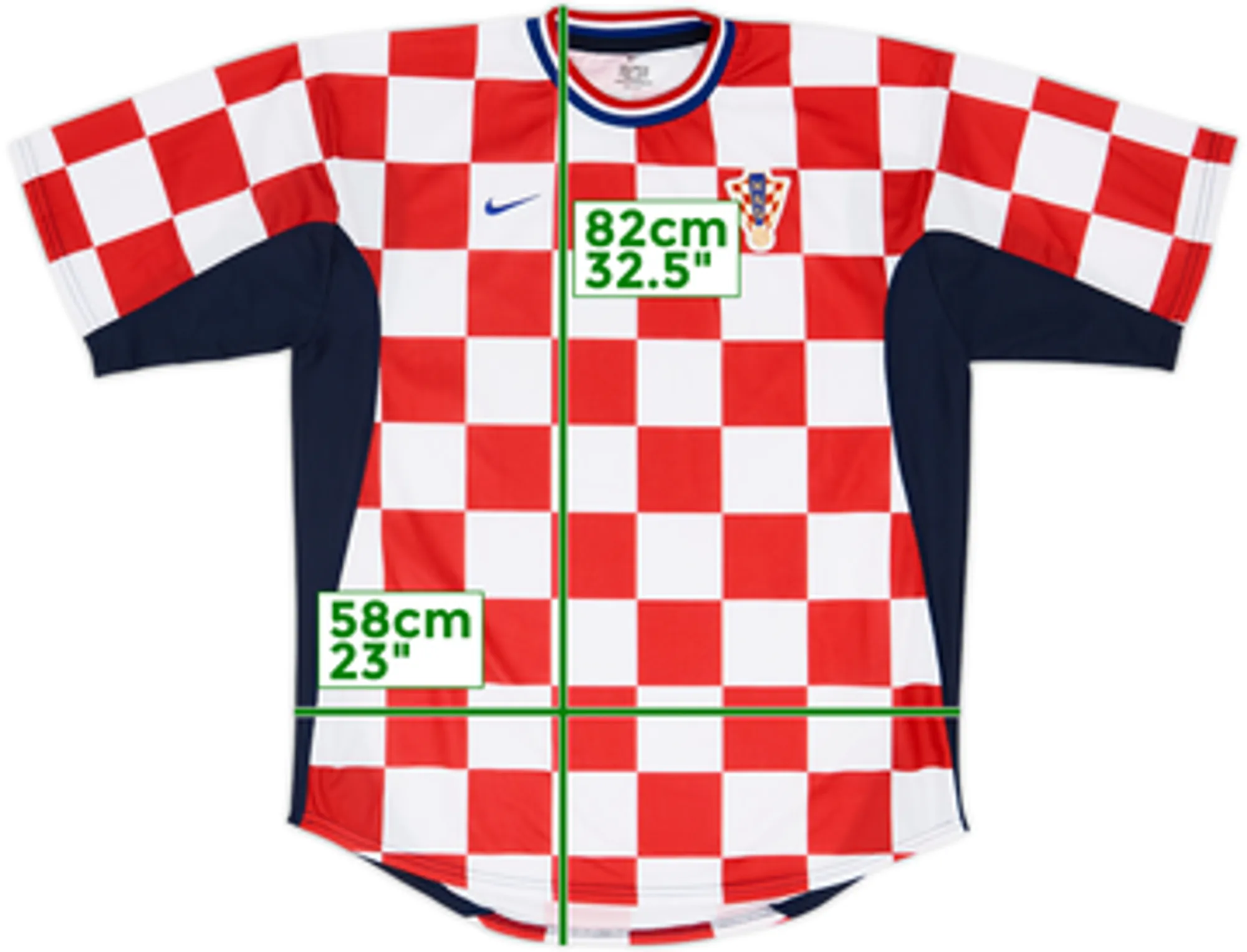 2000-02 Croatia Home Shirt - 9/10 - (XL)