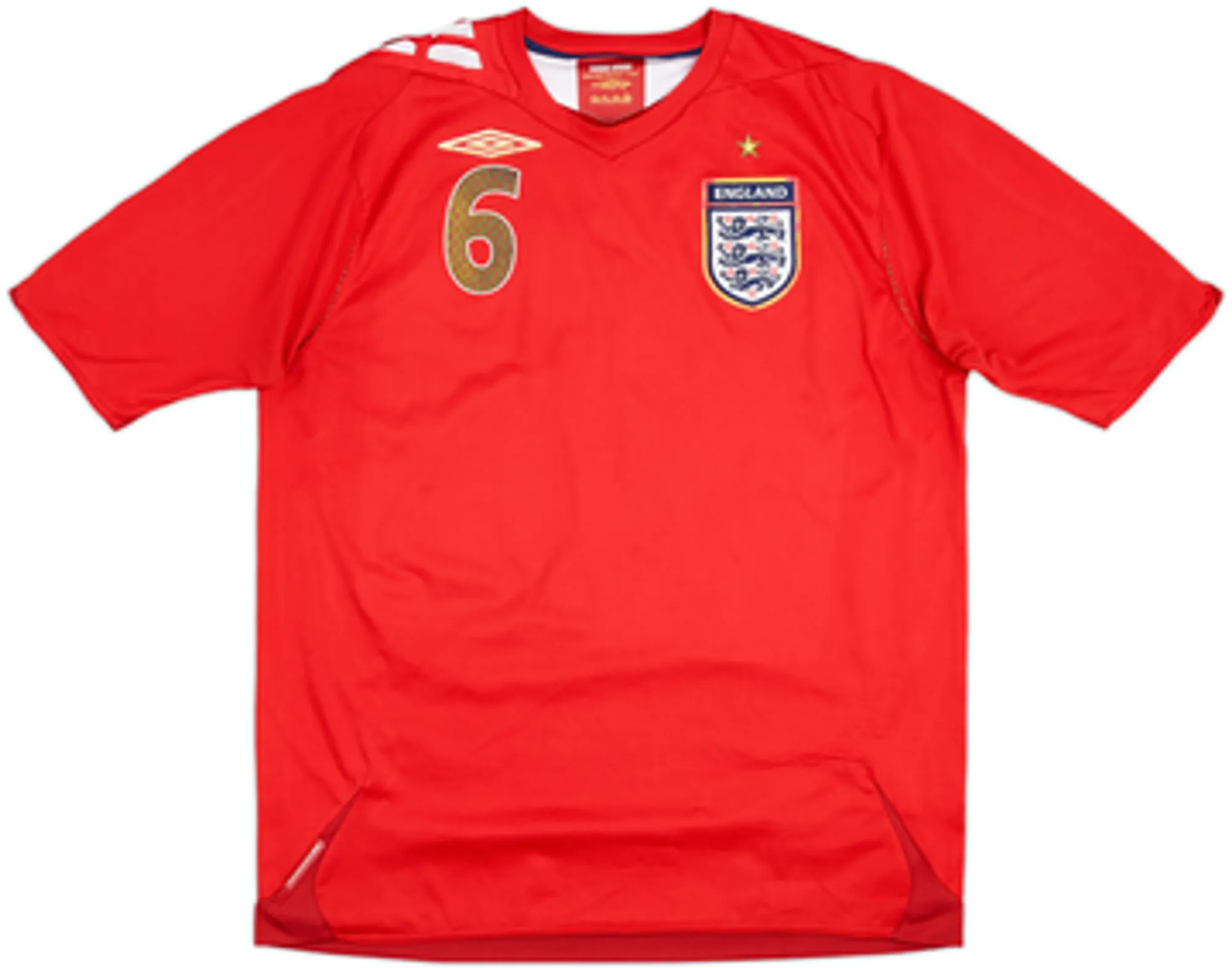 2006-08 England Away Shirt Terry #6 - 4/10 - (L)