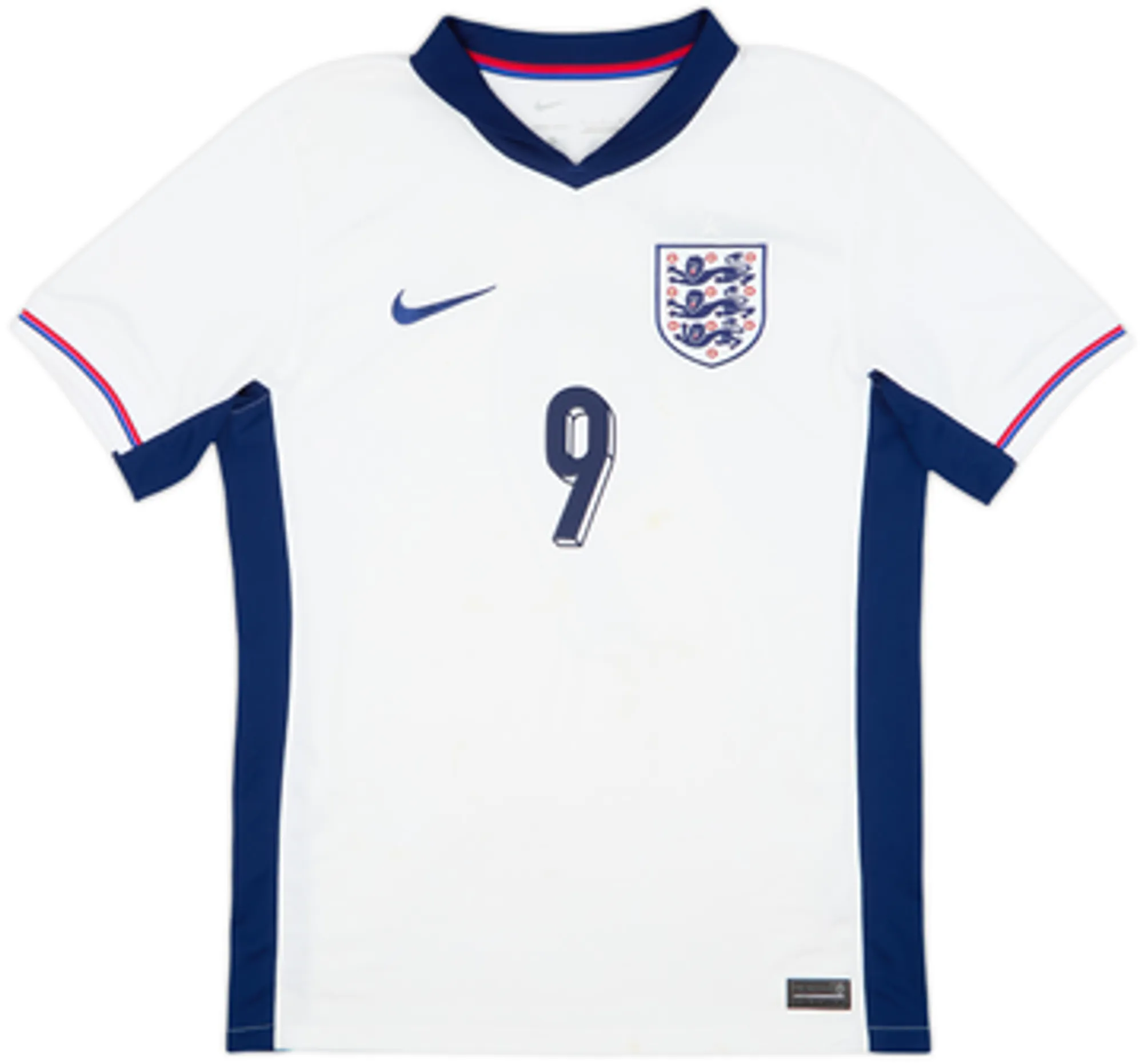 2024-25 England Home Shirt Kane #9 - 6/10 - (S)
