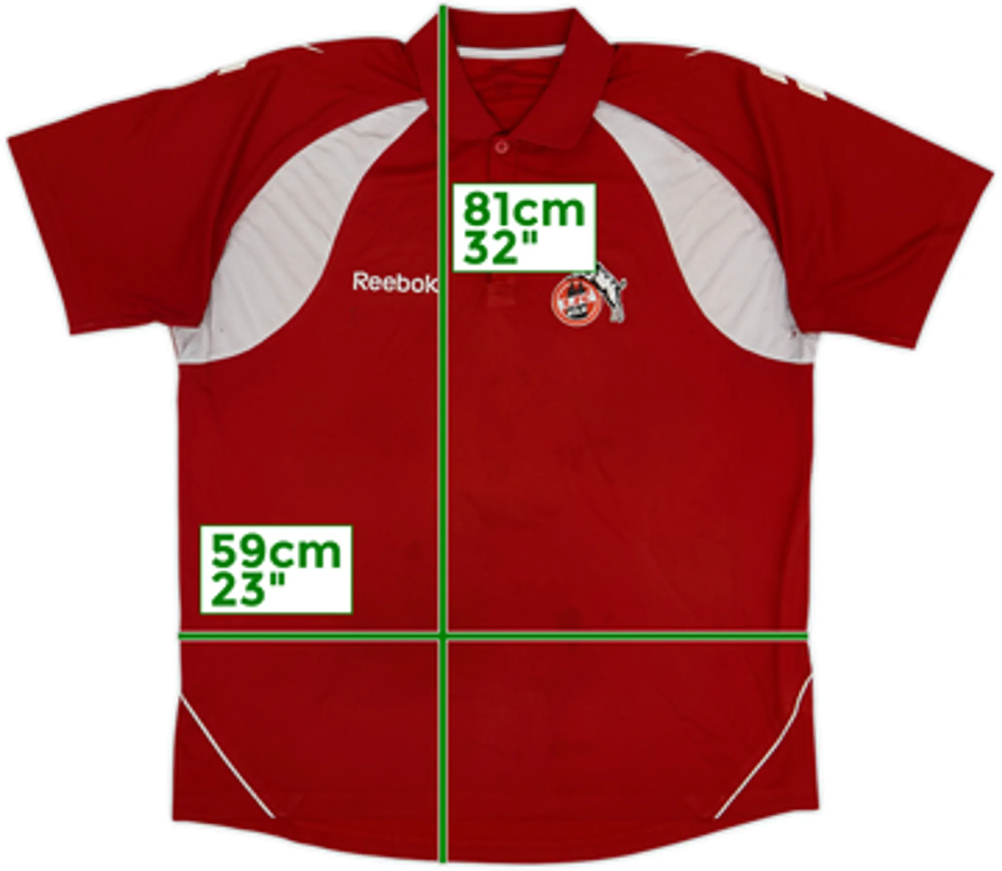 2008-09 FC Koln Reebok Polo Shirt - 4/10 - (XXL)