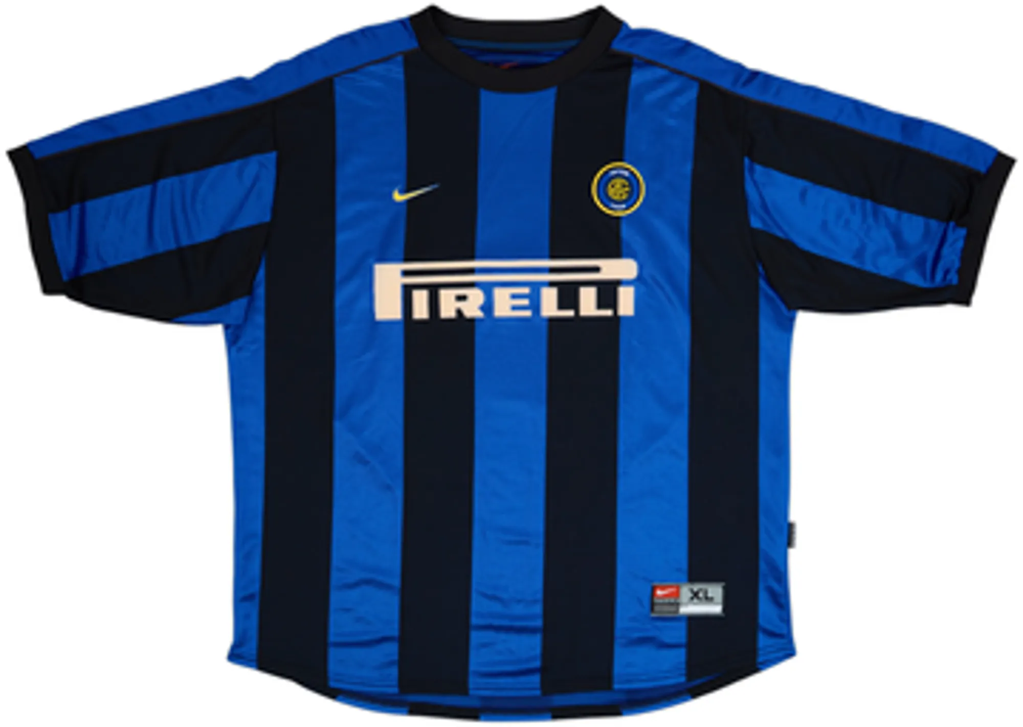 1999-00 Inter Milan Home Shirt Ronaldo #9 - 8/10 - (XL)