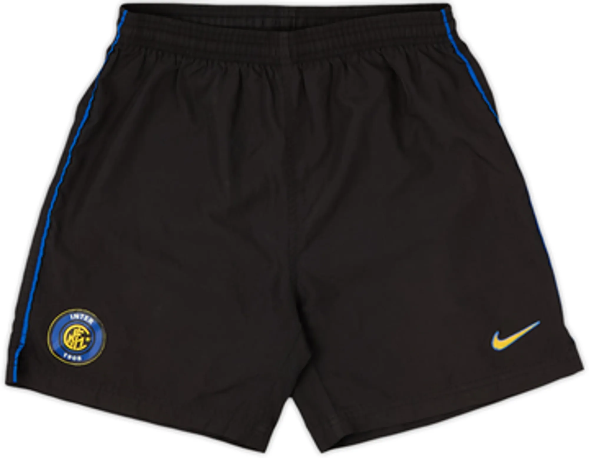 2000-01 Inter Milan Basic Home Shorts - 6/10 - (L.Boys)