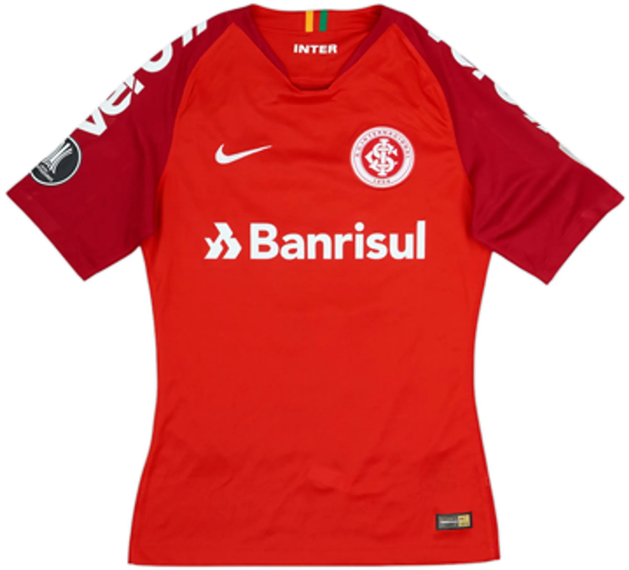 2018-19 Internacional Player Issue Home Shirt Neilton #17 - 10/10 - (S)