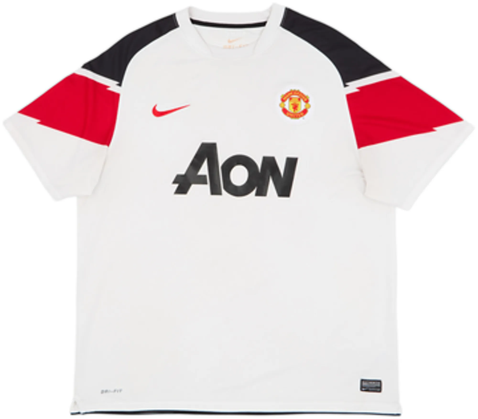 2010-12 Manchester United Away Shirt Scholes #18 - 4/10 - (XL)