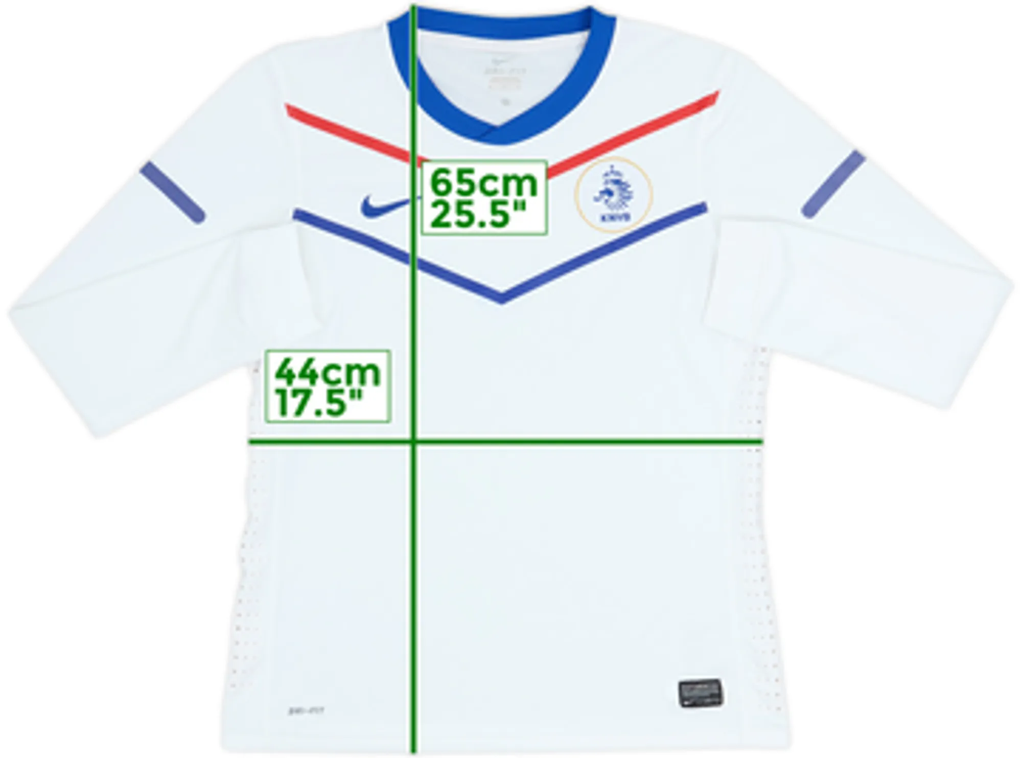 2010-11 Netherlands Player Issue Away L/S Shirt - 7/10 - (M.Boys)