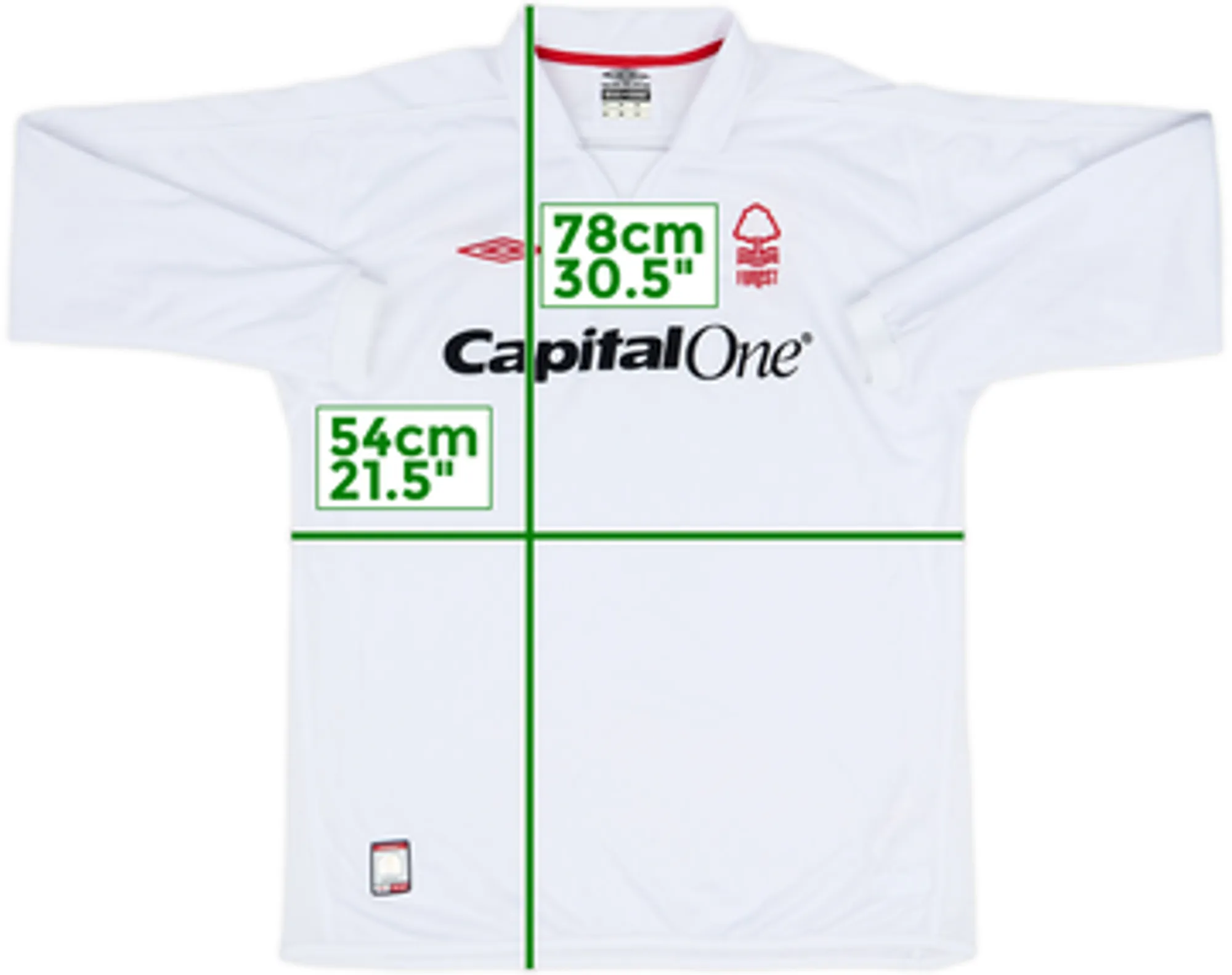 2003-04 Nottingham Forest Away L/S Shirt - 10/10 - (L)