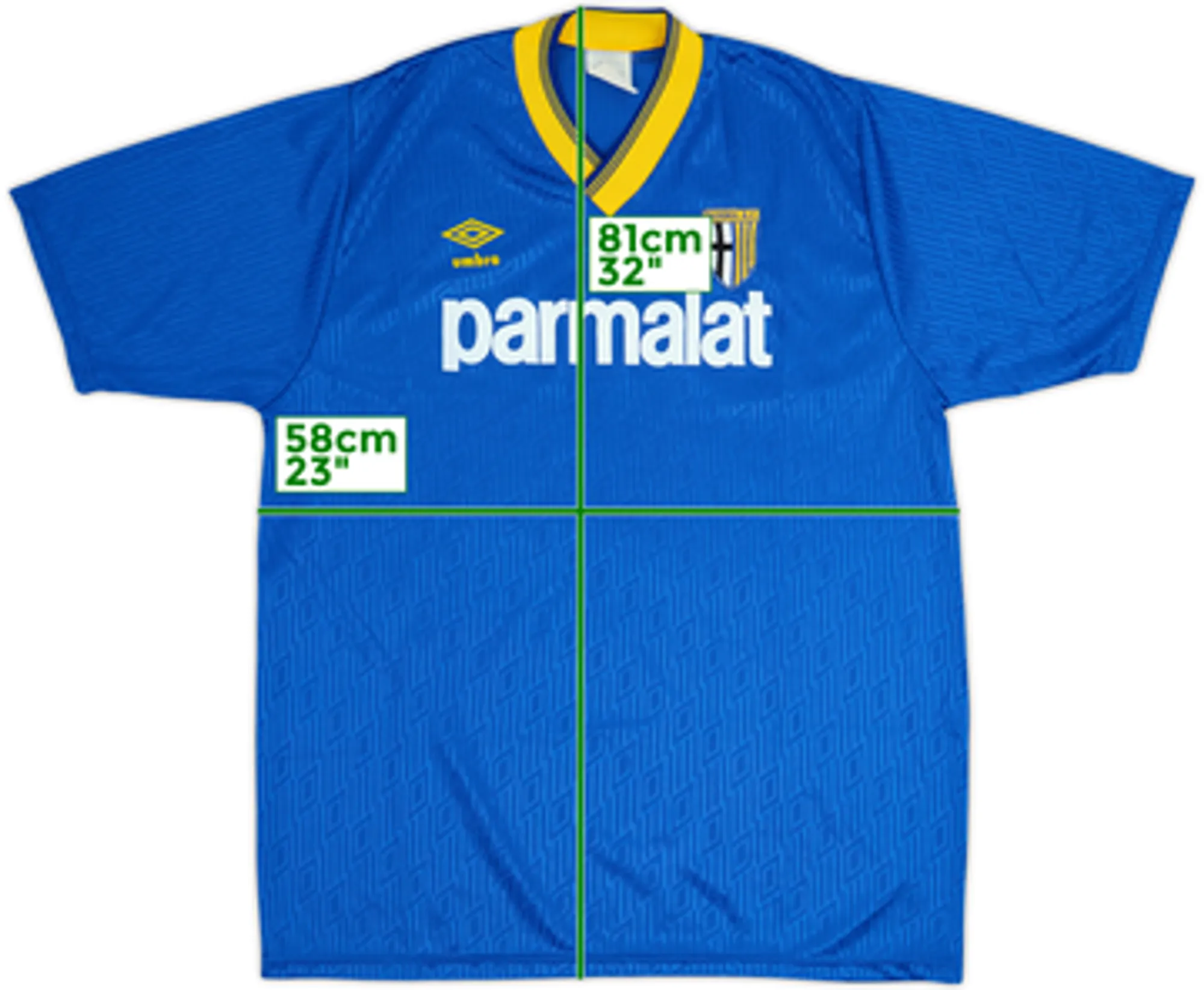 1992-93 Parma Umbro Training Shirt - 9/10 - (XL)