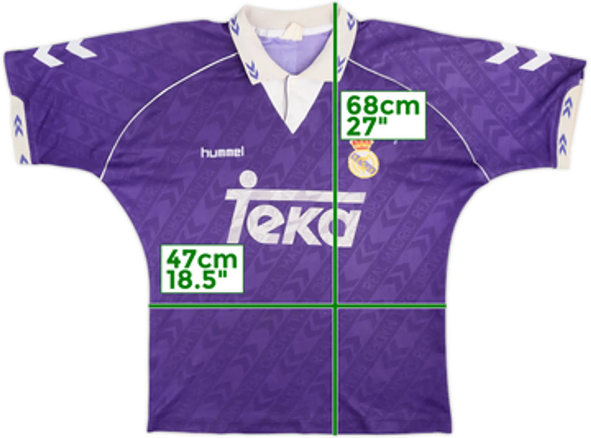 1993-94 Real Madrid Away Shirt - 5/10 - (S)