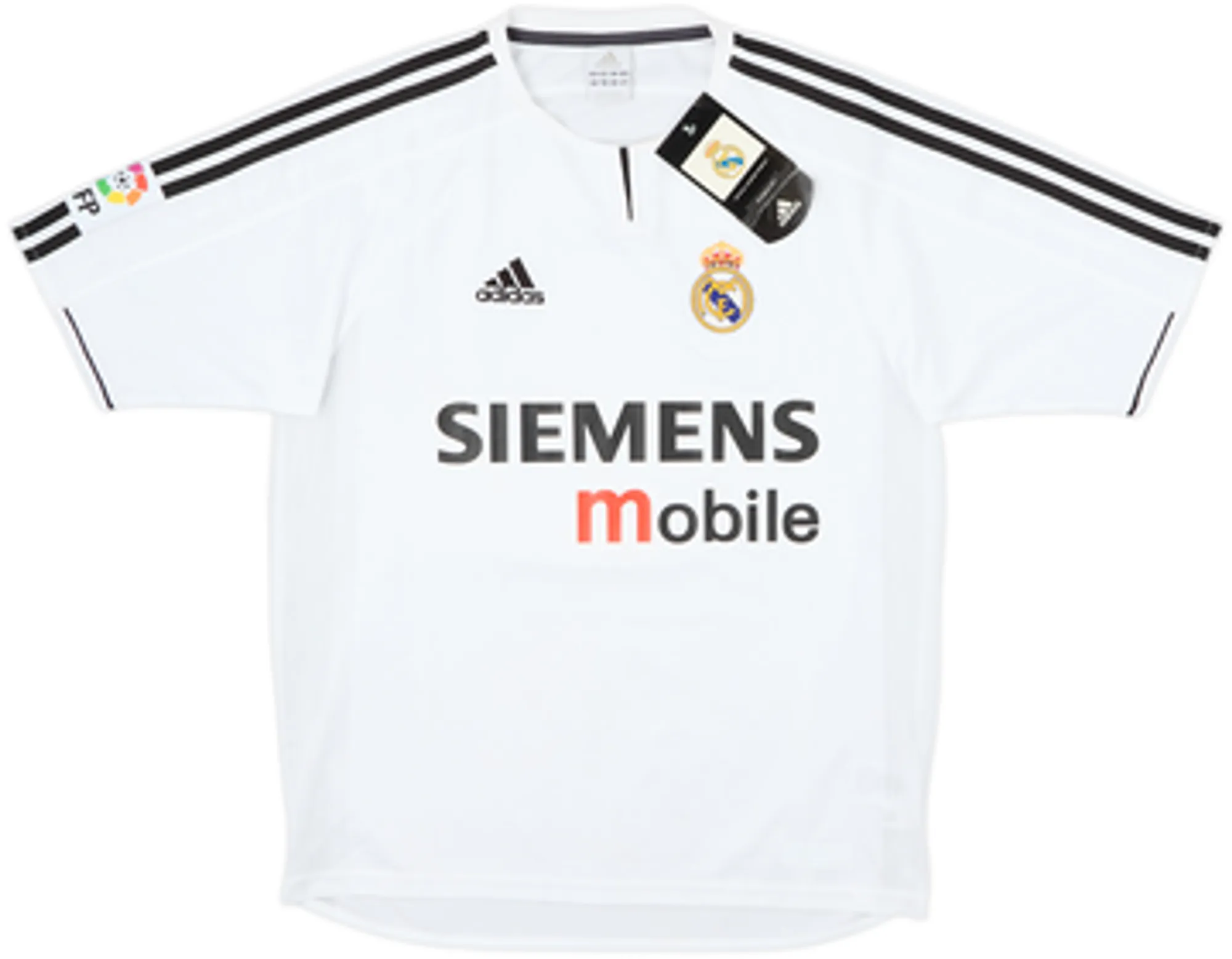 2003-04 Real Madrid Home Shirt Zidane #5 (S)