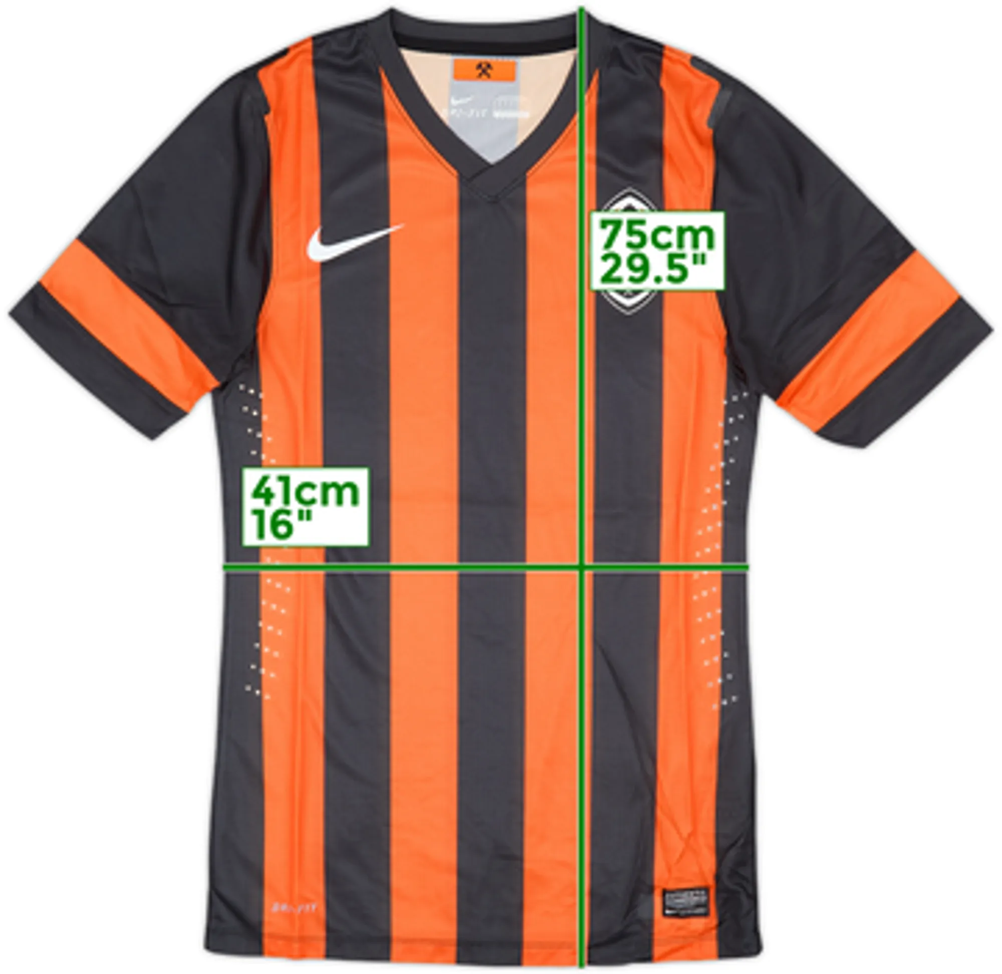 2013-15 Shakhtar Donetsk Player Issue Home Shirt - 10/10 - (L)