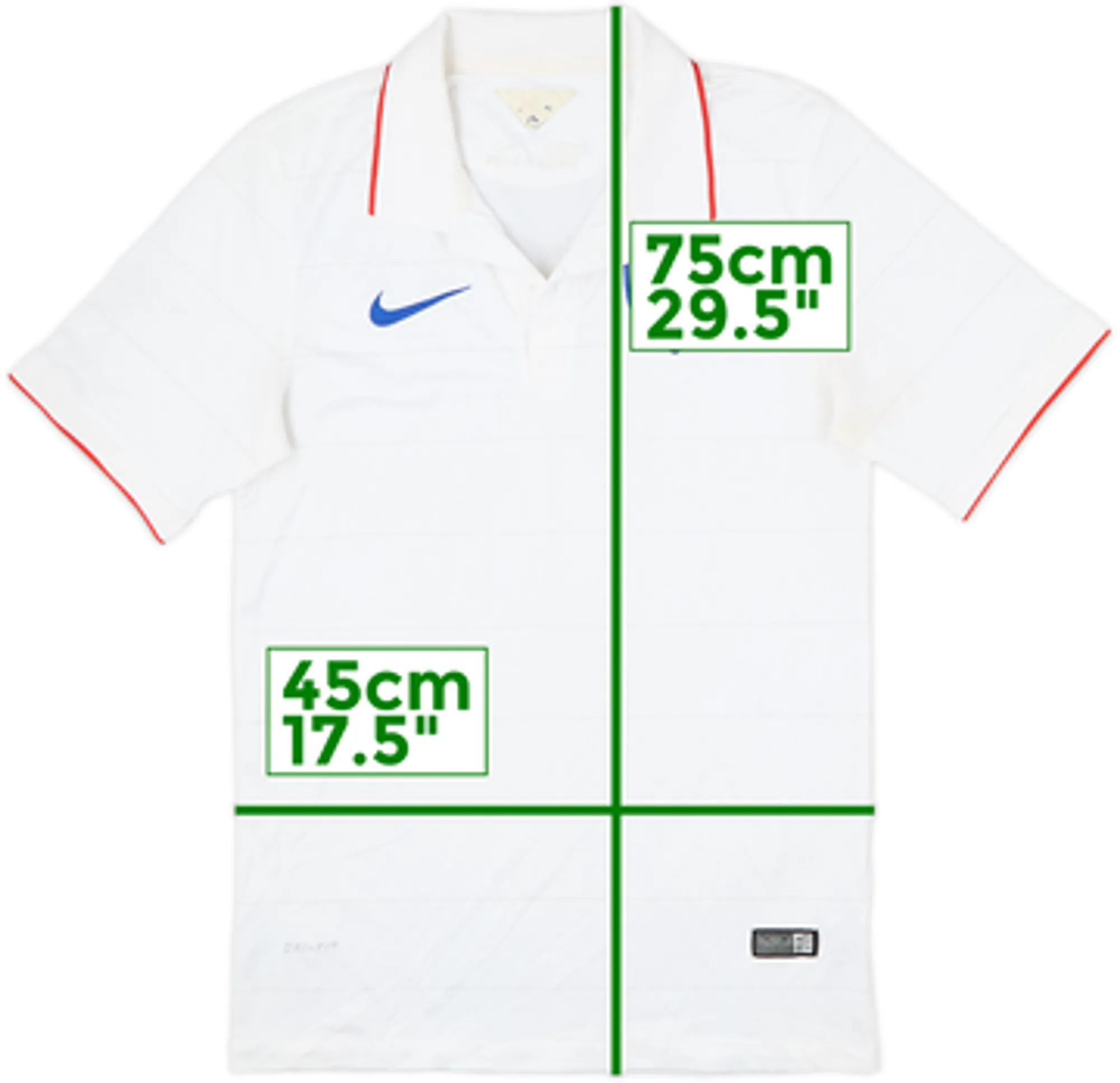 2014-15 USA Home Shirt - 4/10 - (S)