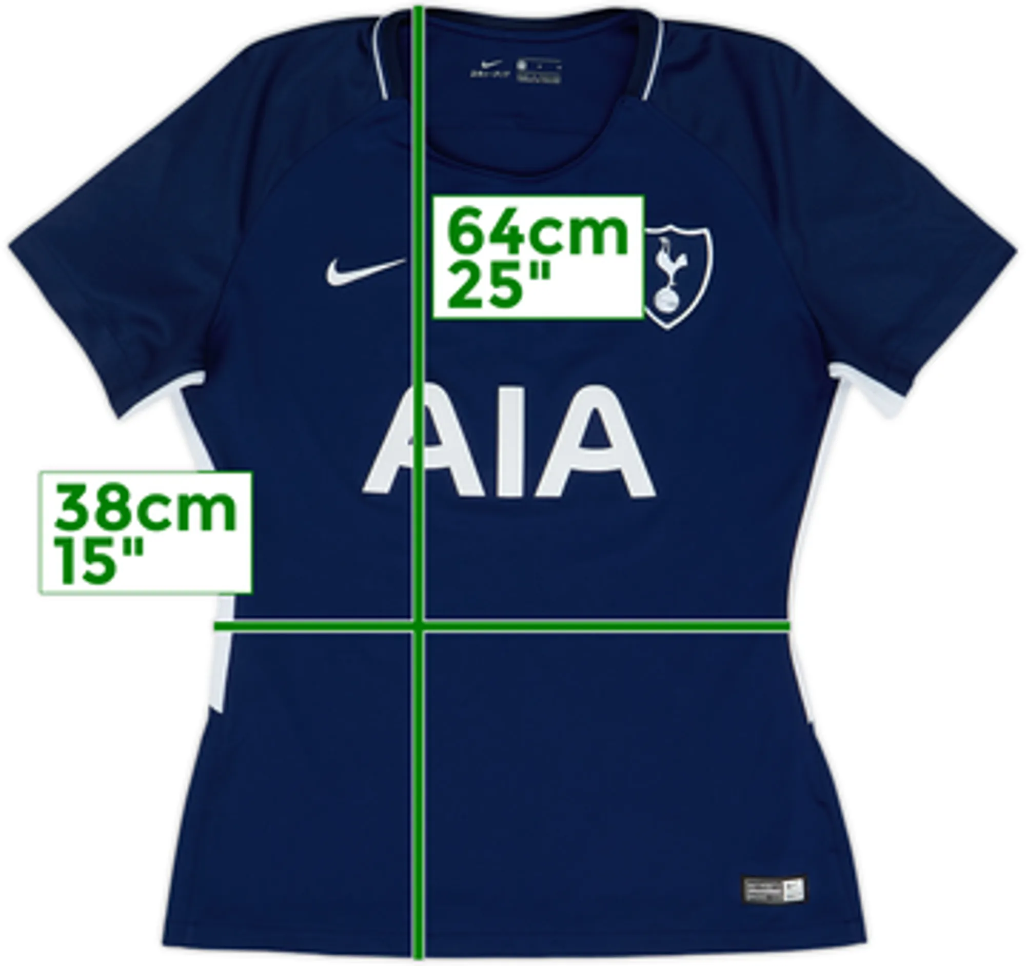 2017-18 Tottenham Away Shirt - 10/10 - (Women's M)
