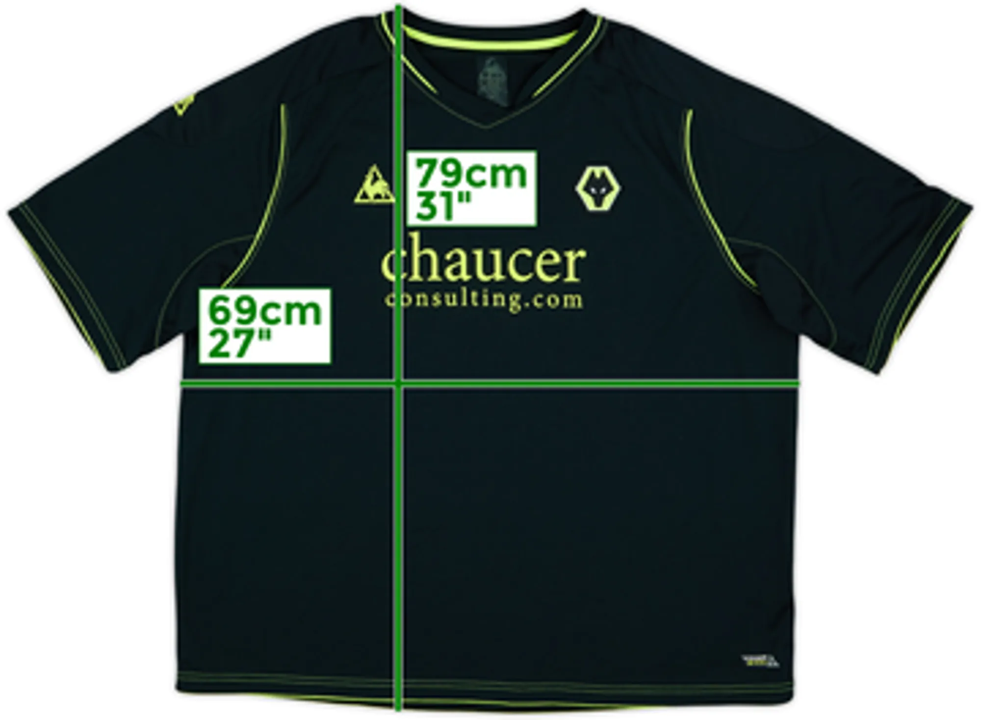 2008-09 Wolves Away Shirt - 8/10 - (3XL)