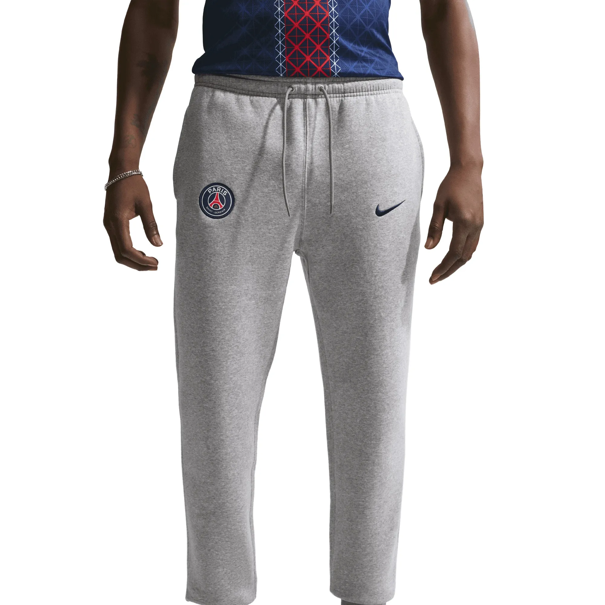 PSG Nike Club Jogger Pants - Dark Grey Heather