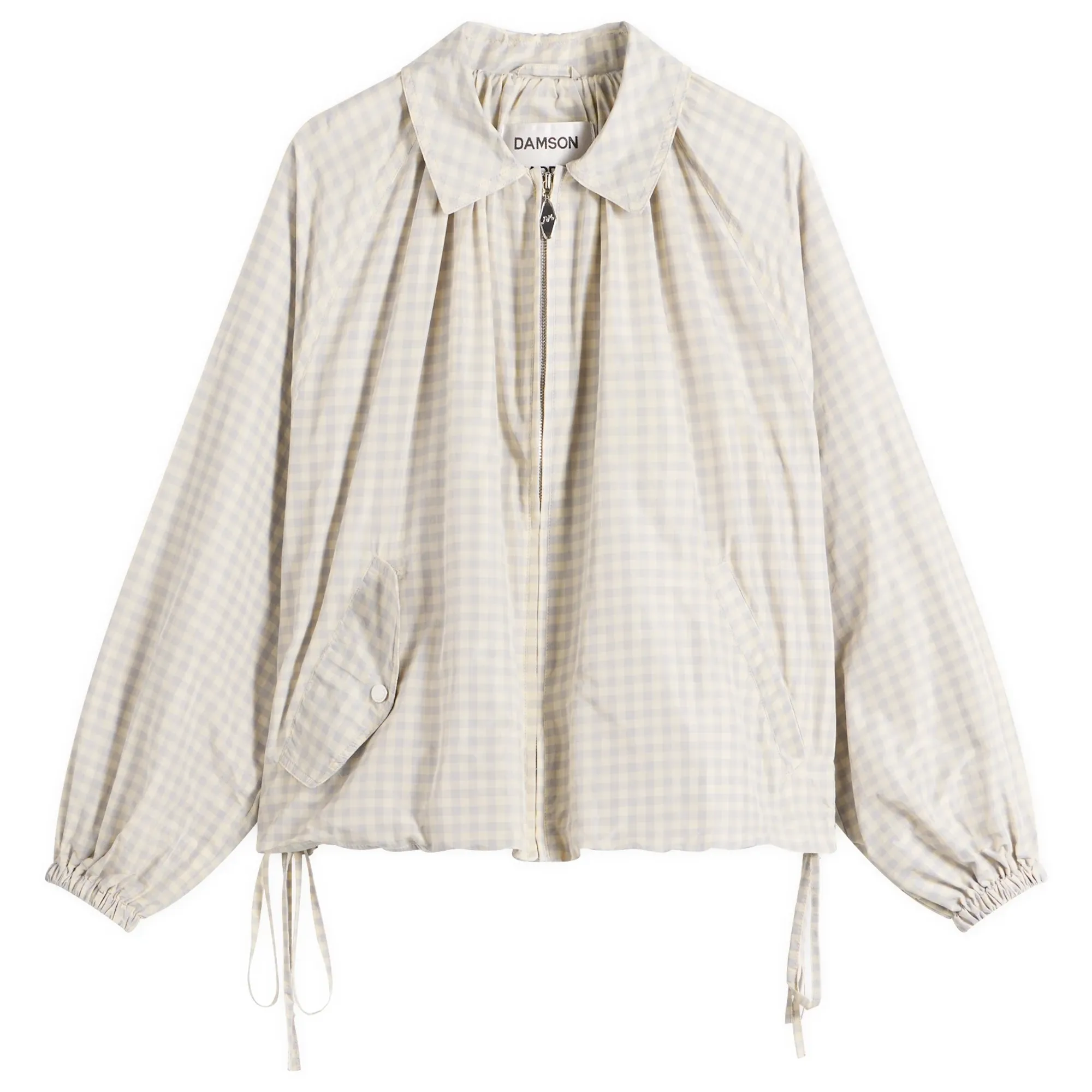 Damson Madder Women's Lailah Lightweight Bomber Jacket Oyster