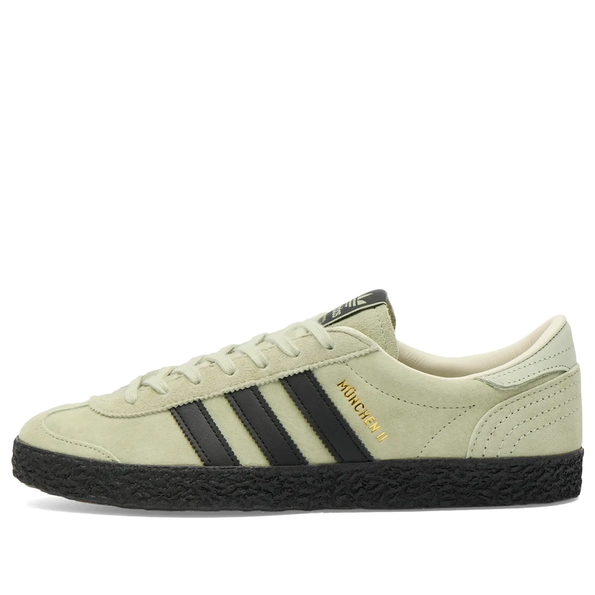 END. x Adidas Men's Munchen II SPZL Sneaker Halo Green/Core Black
