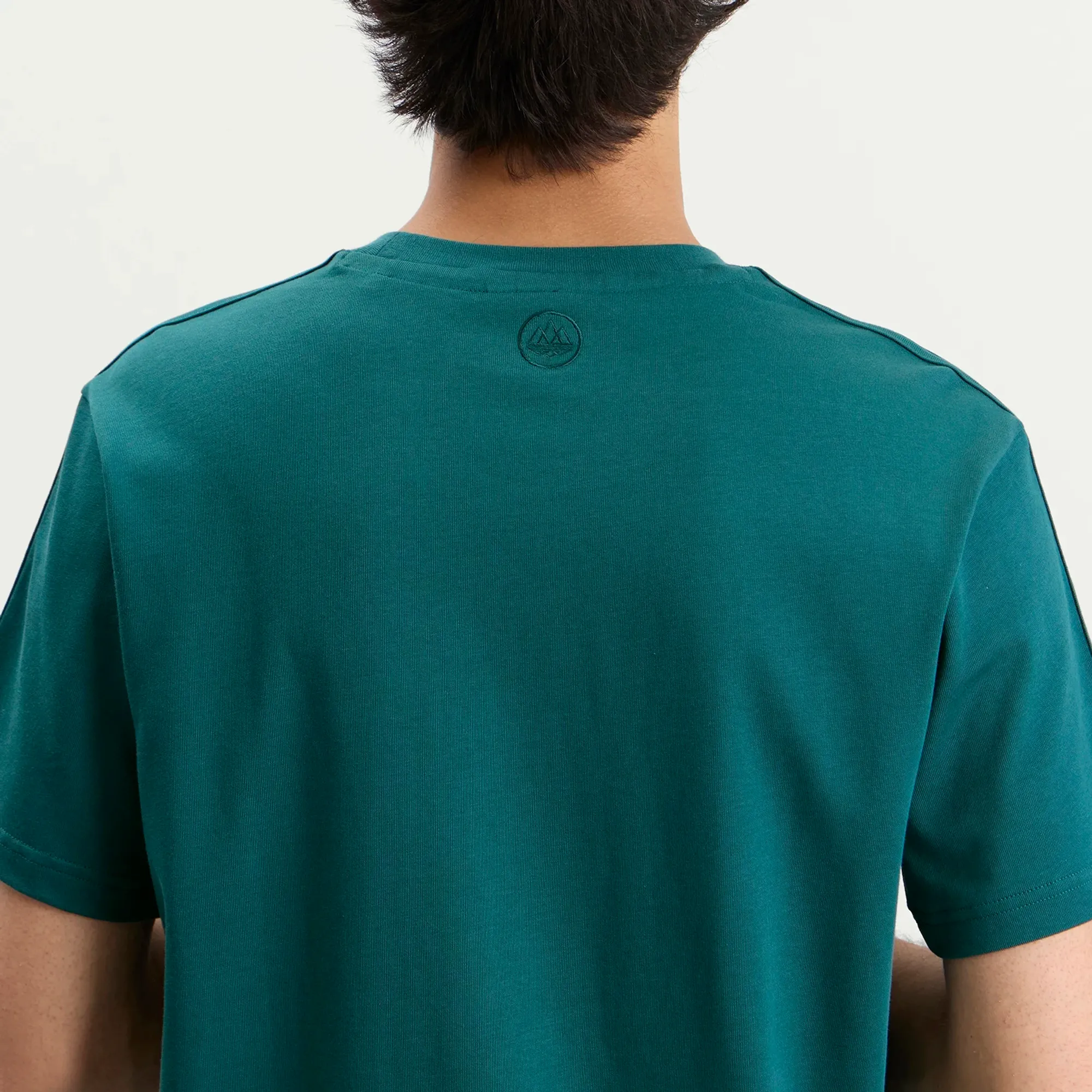 END. x Adidas Men's Brockhall SPZL T-Shirt Green | KR0942 | FOOTY.COM