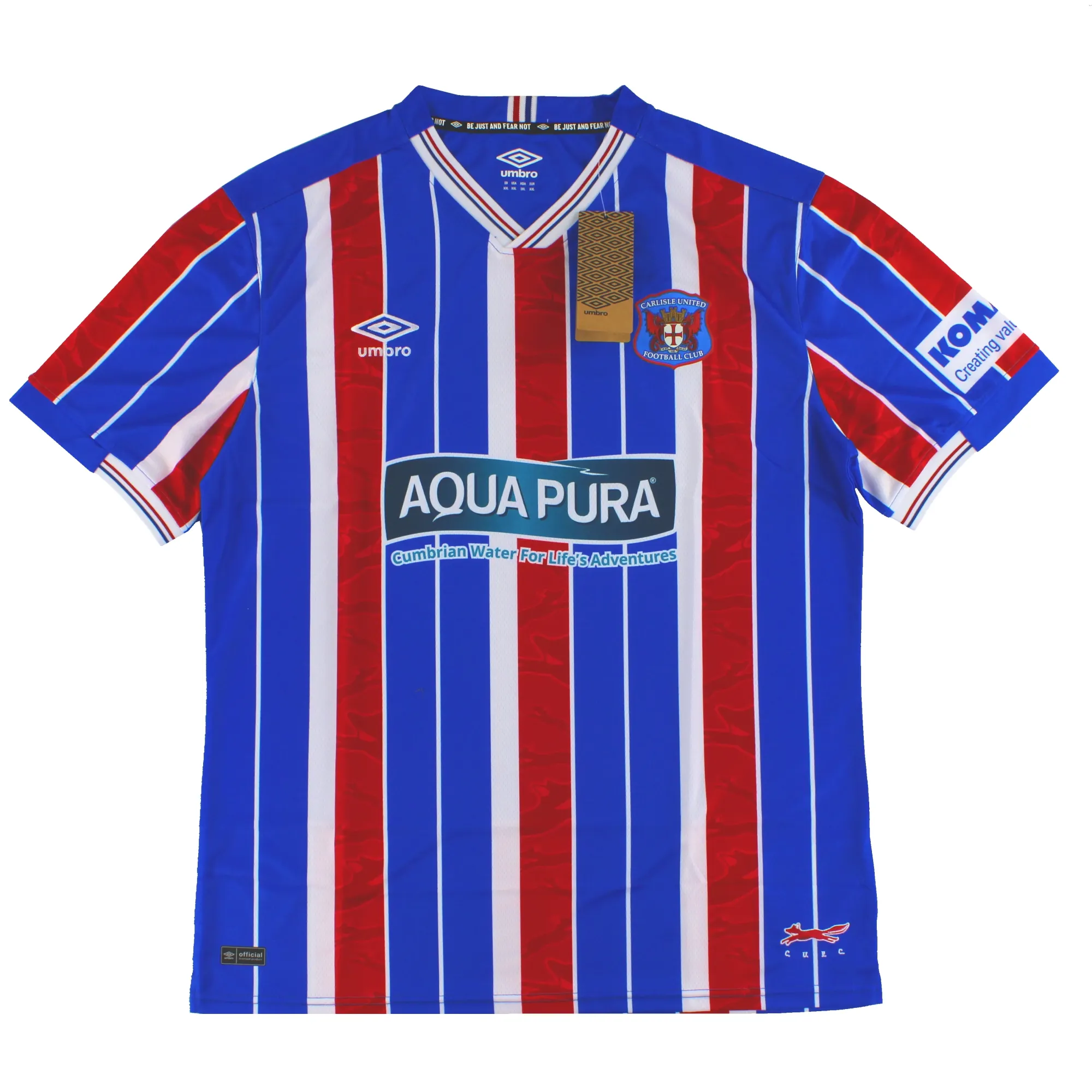 2025-26 Carlisle Umbro Home Shirt *w/tags* - Carlisle United / w/tags 