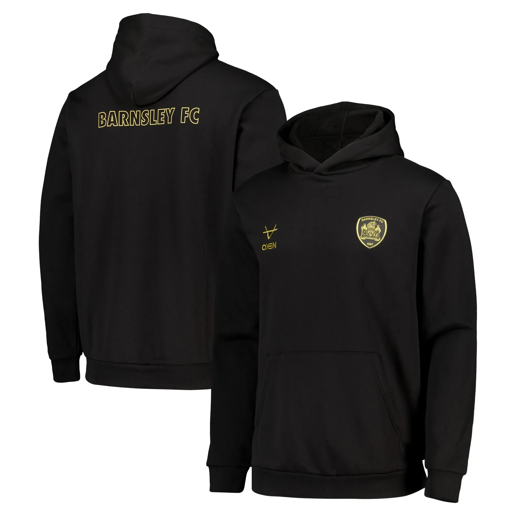 Barnsley Oxen Travel Hoodie - Black